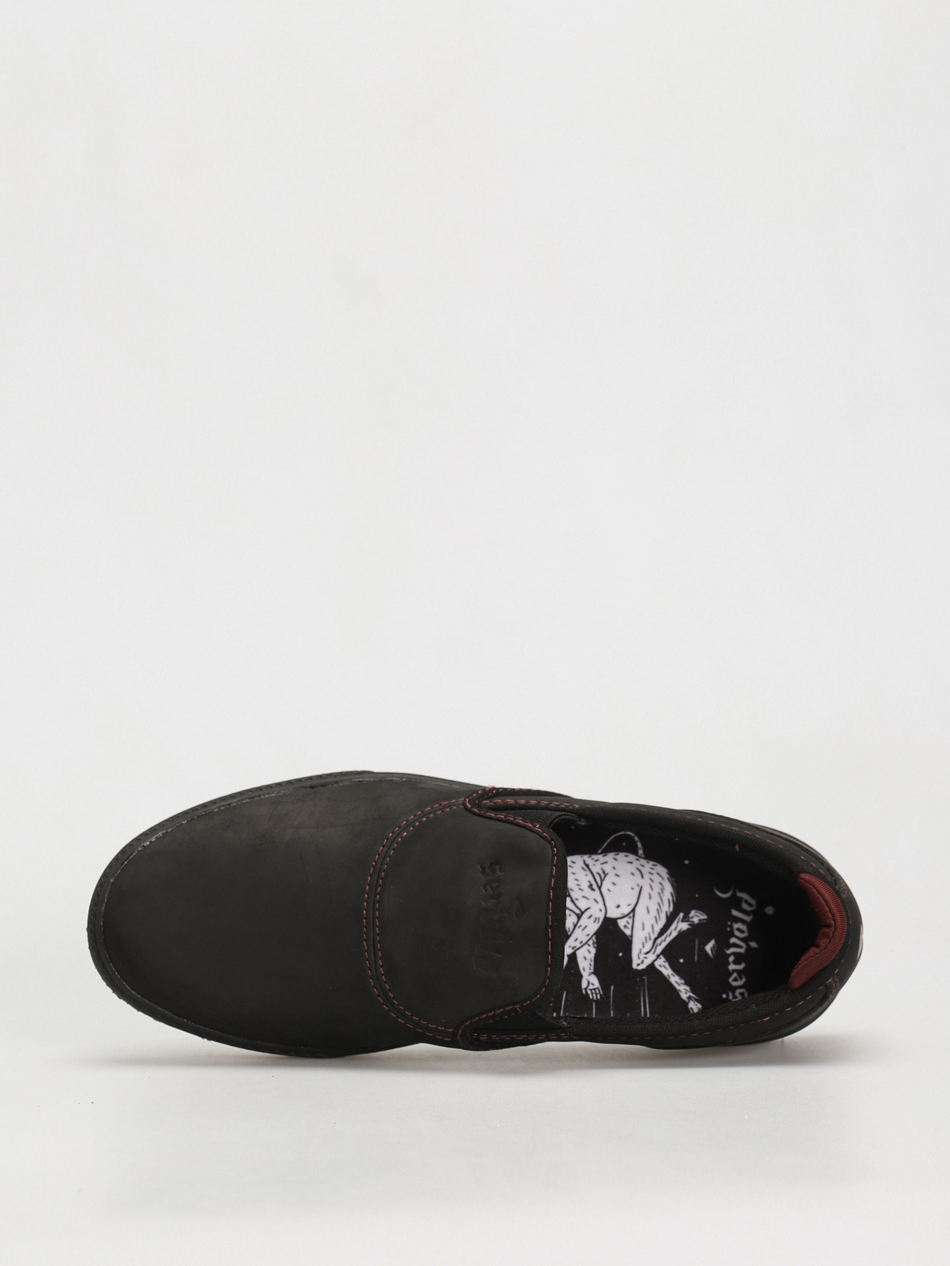 Boty Emerica Wino G6 Slip Cup (black/black/red)
