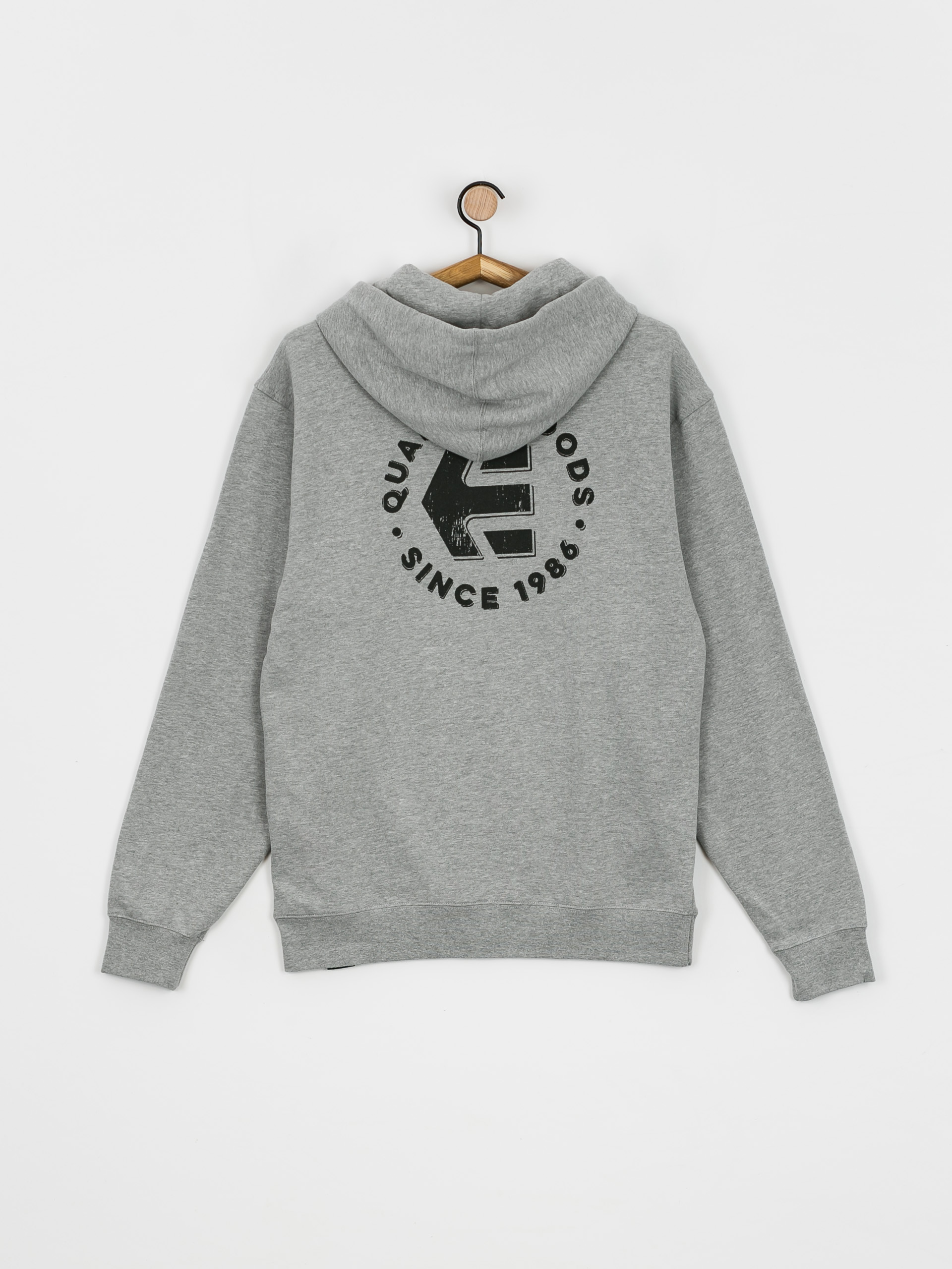 Mikina s kapucí Etnies Since 1986 Zip (grey/heather)