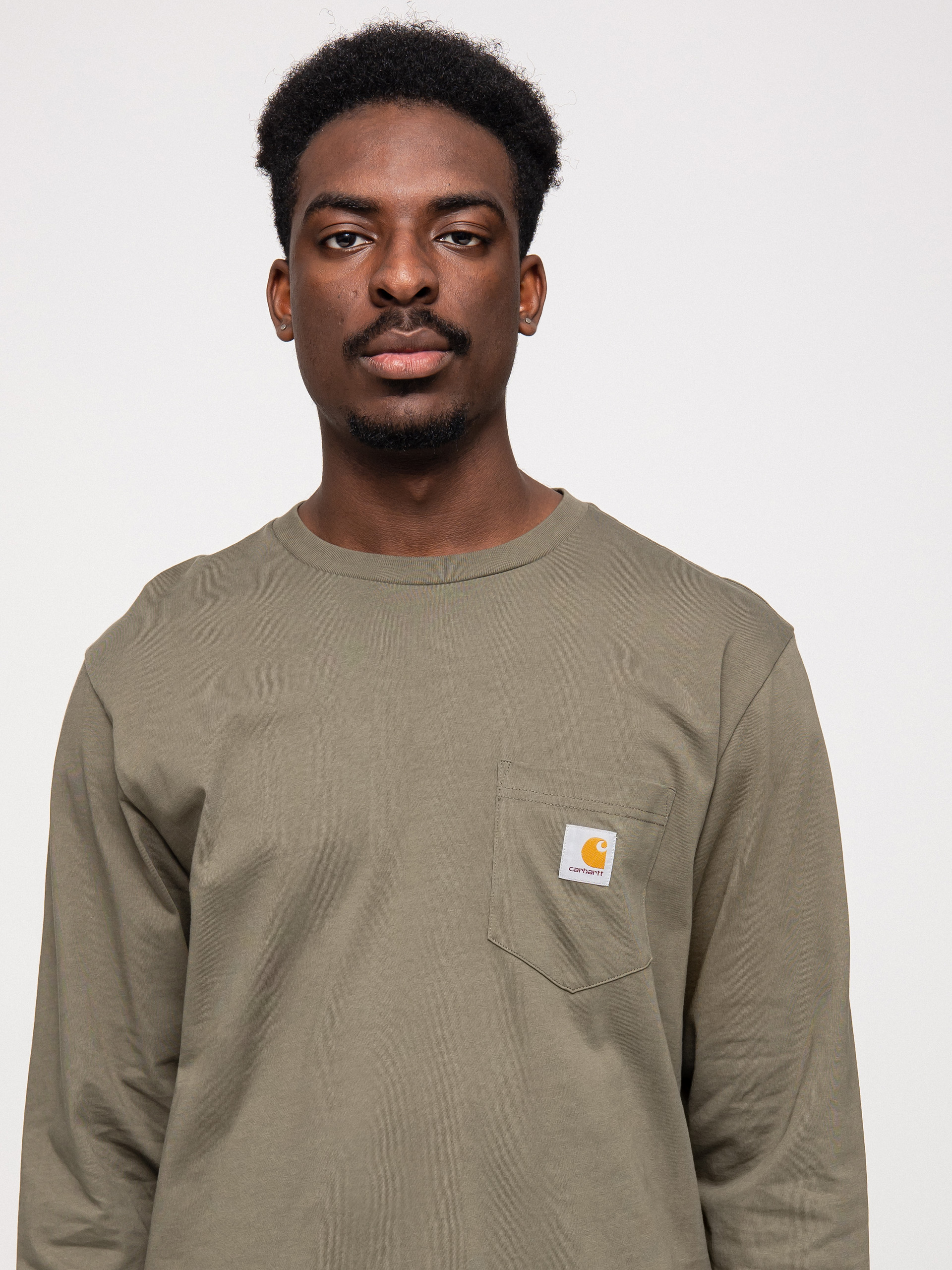 Triko Carhartt WIP Pocket (seaweed)
