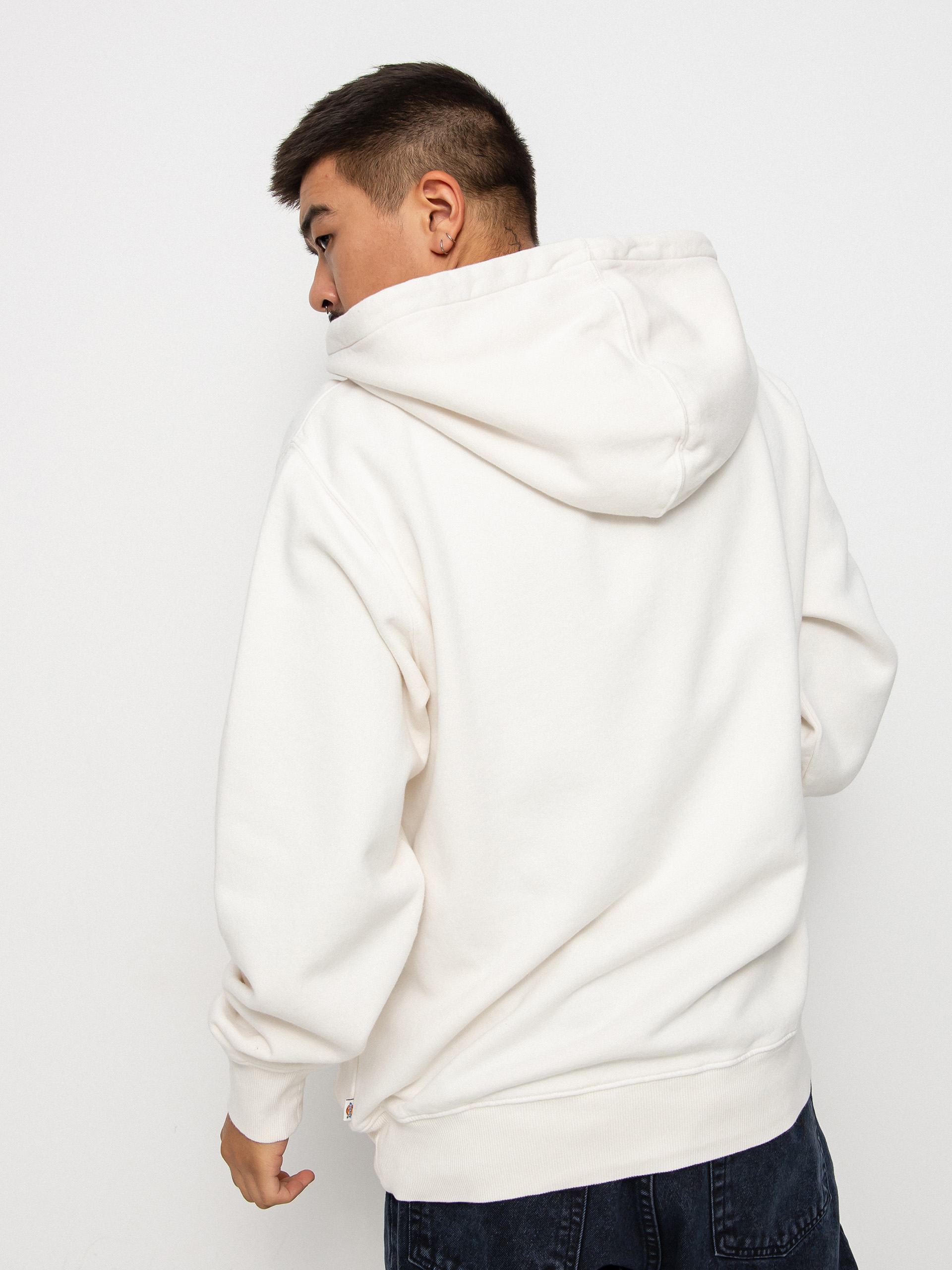 Mikina s kapucí Dickies Icon Washed HD (ecru)