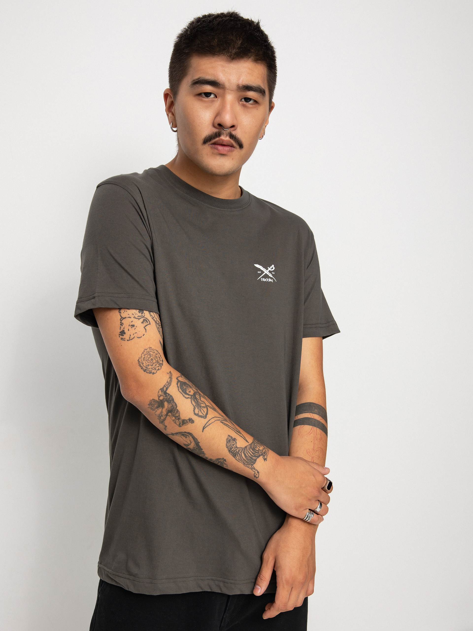 Tričko Iriedaily Chestflag (night olive)