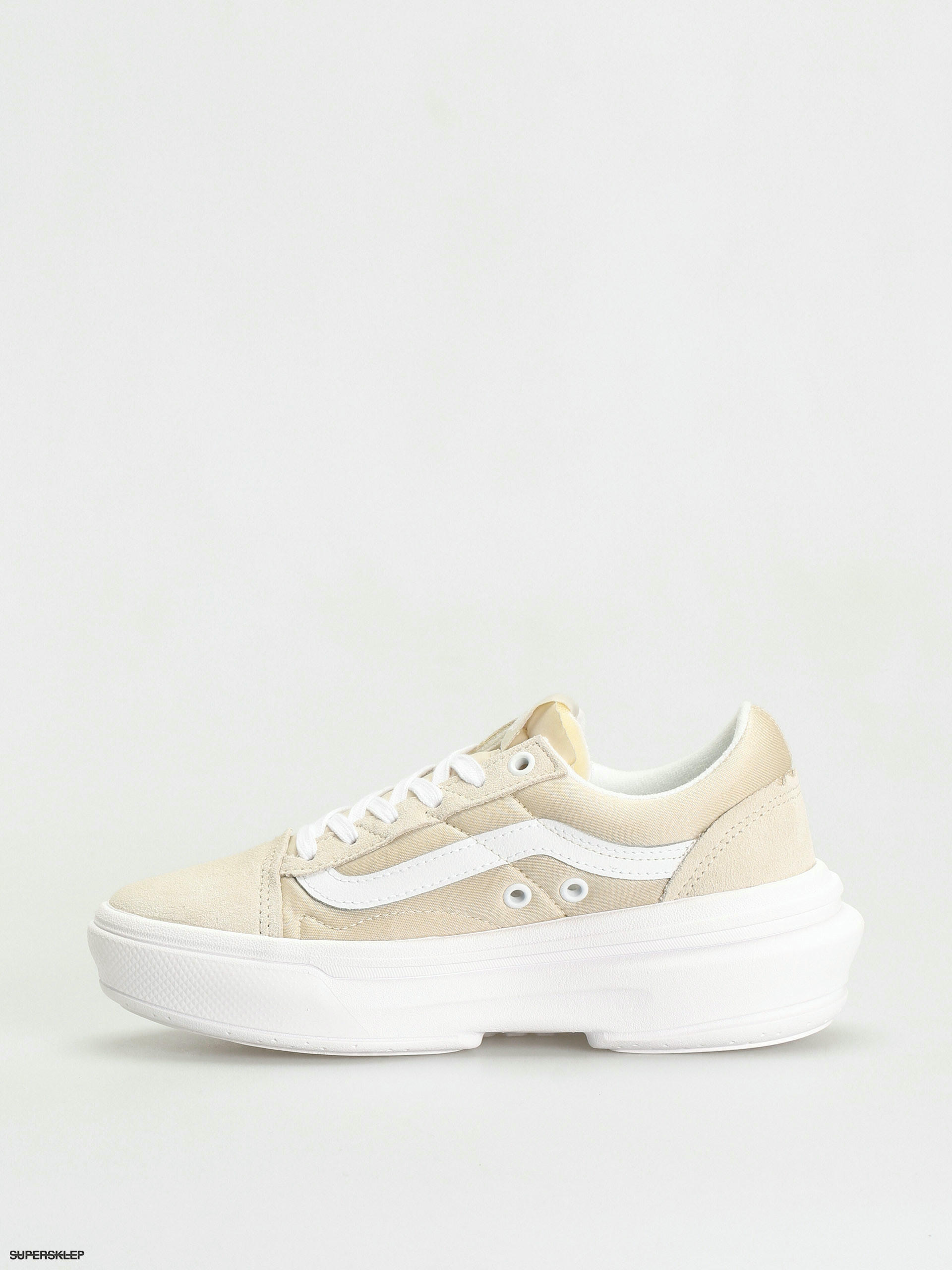 Vans old skool femme hotsell beige daim