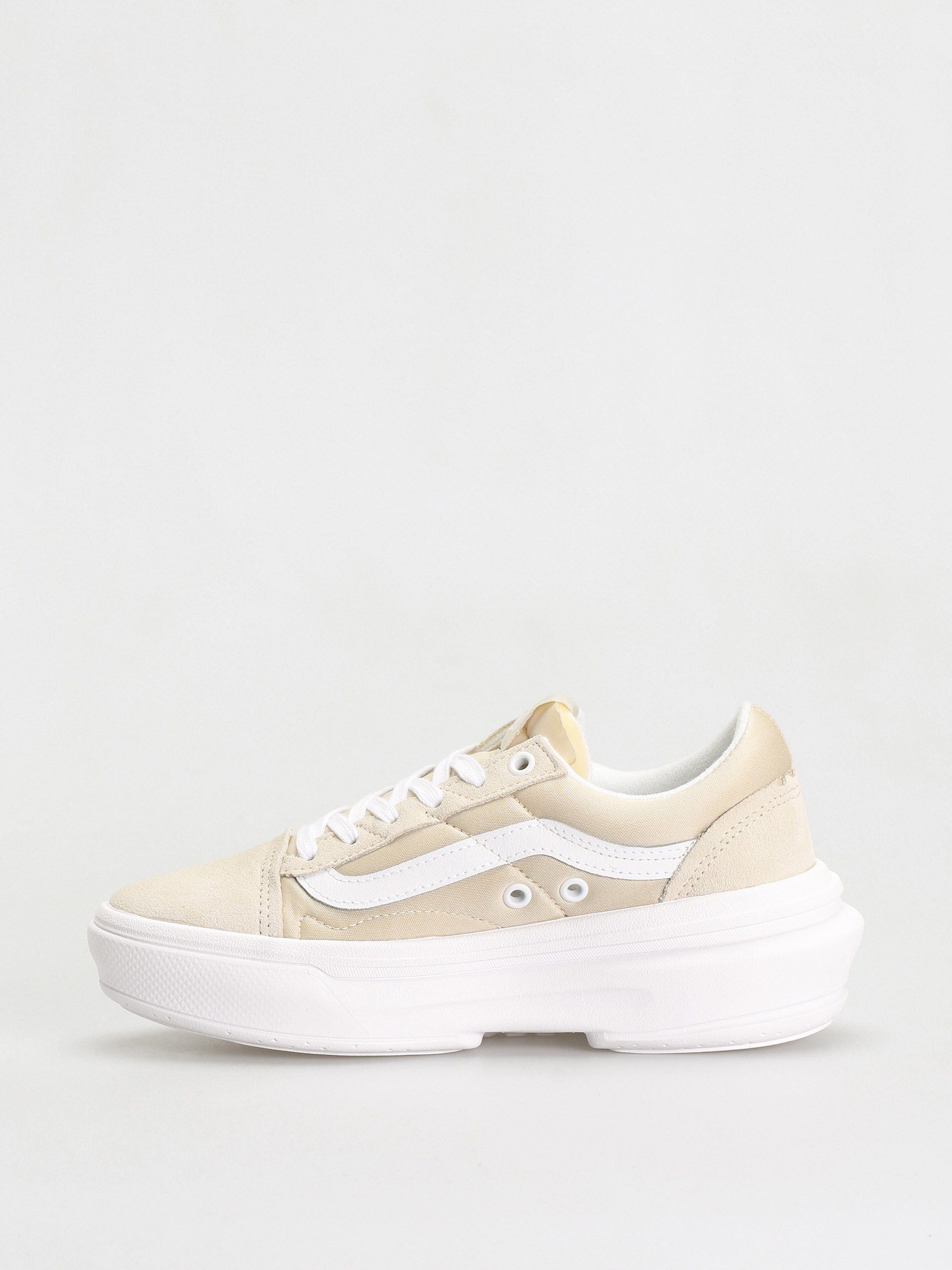 vans old skool femme beige daim