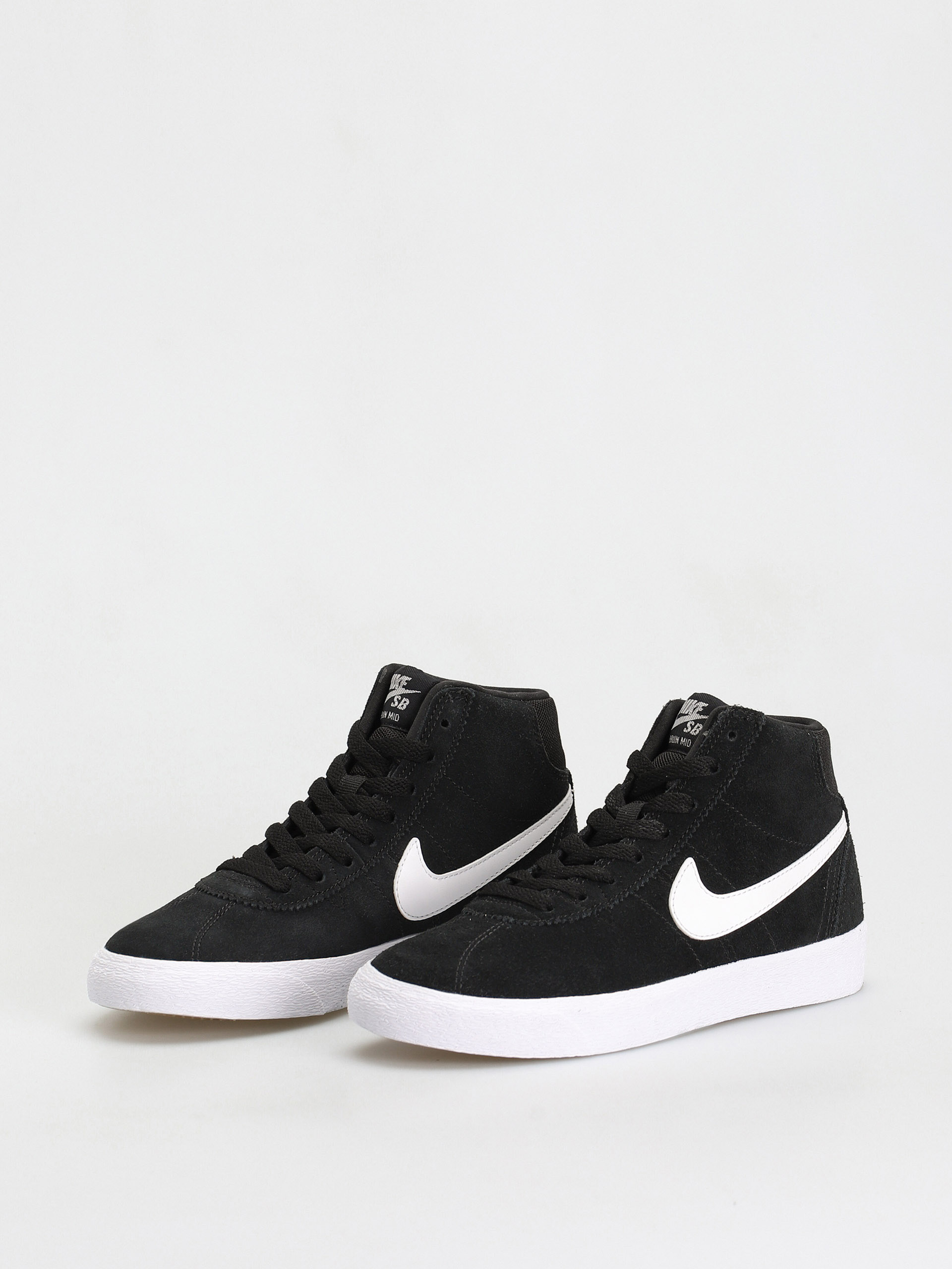 Boty Nike SB Bruin High Wmn (black/white black gum light brown)