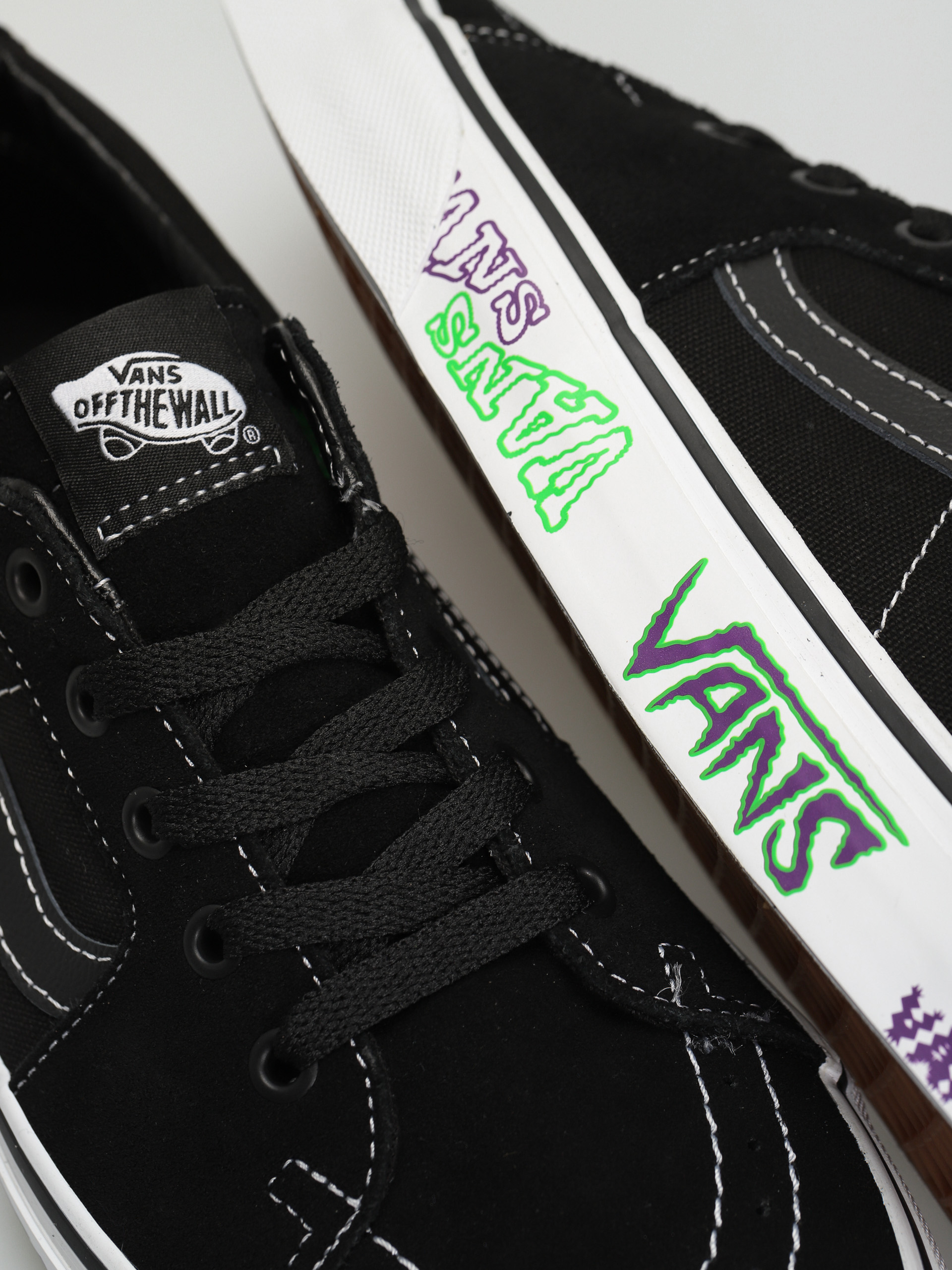 Boty Vans Sk8 Low (live at hov black/white)