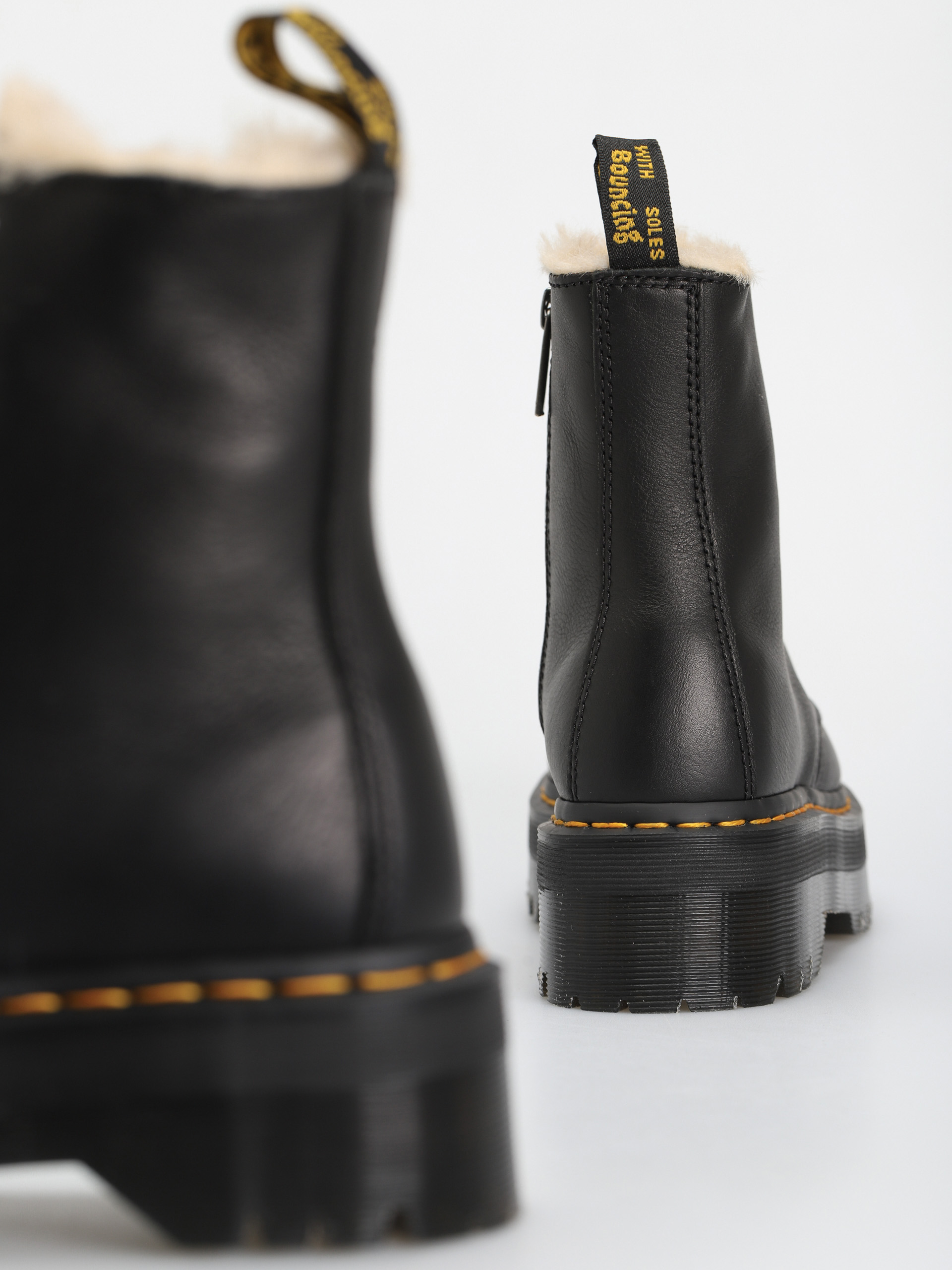 Boty Dr. Martens Jadon FL Wmn (black pisa natural em toby 900g)