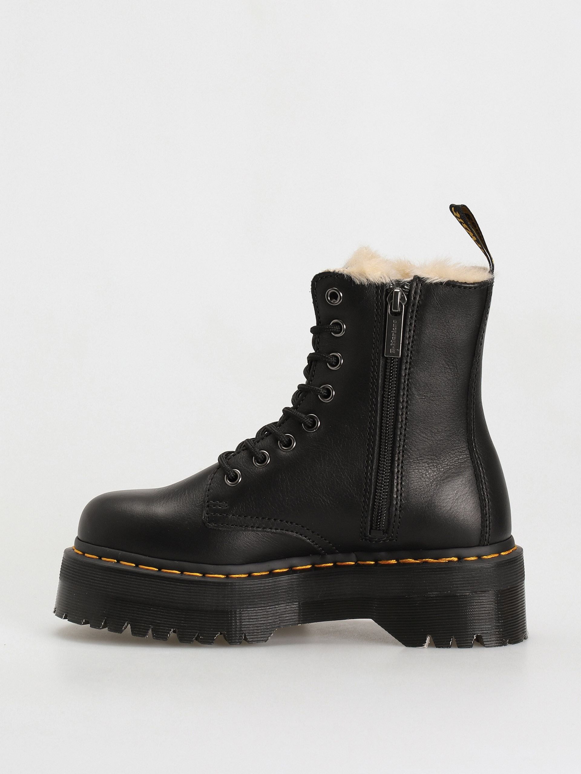 Boty Dr. Martens Jadon FL Wmn (black pisa natural em toby 900g)