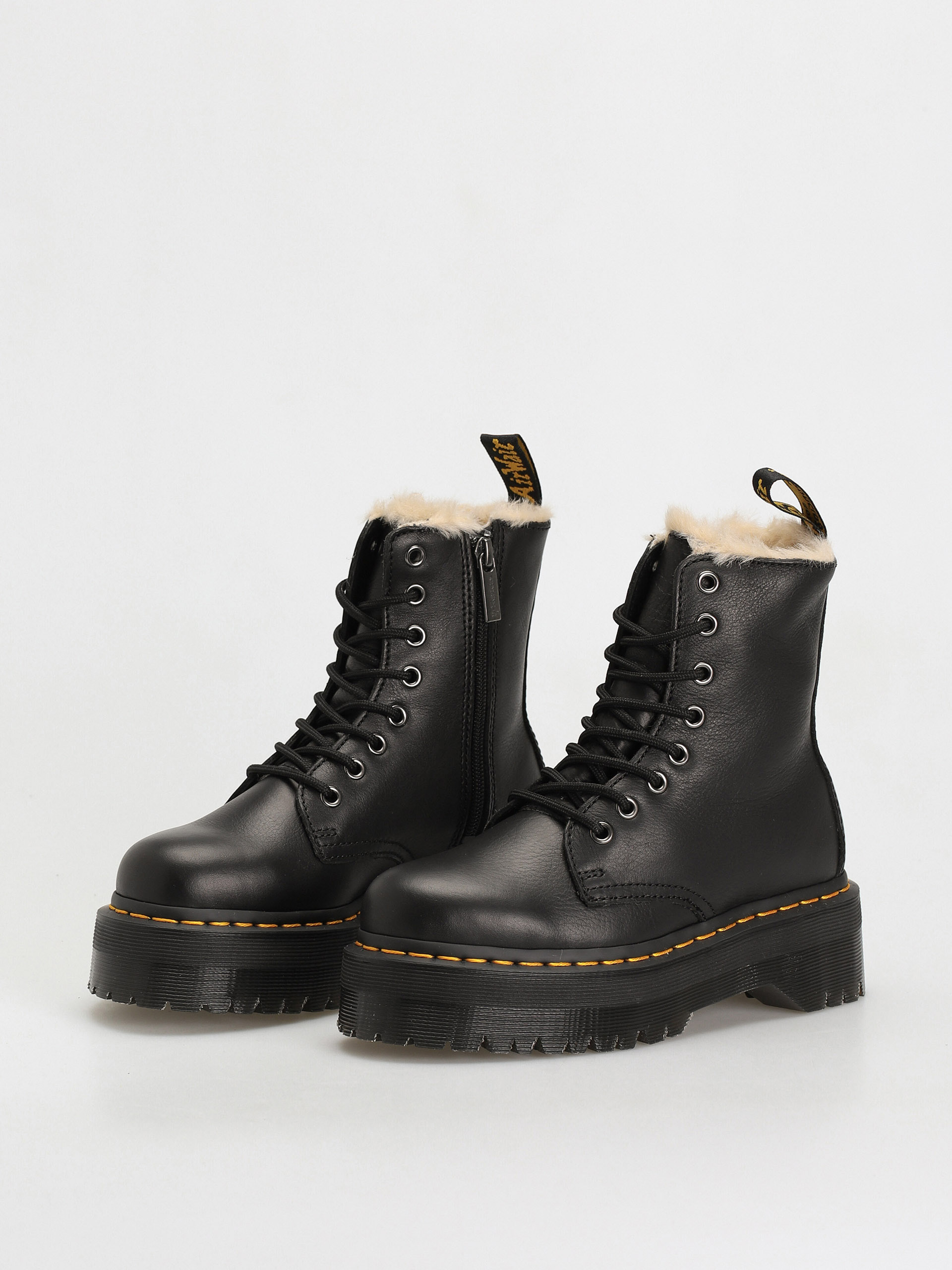 Boty Dr. Martens Jadon FL Wmn (black pisa natural em toby 900g)