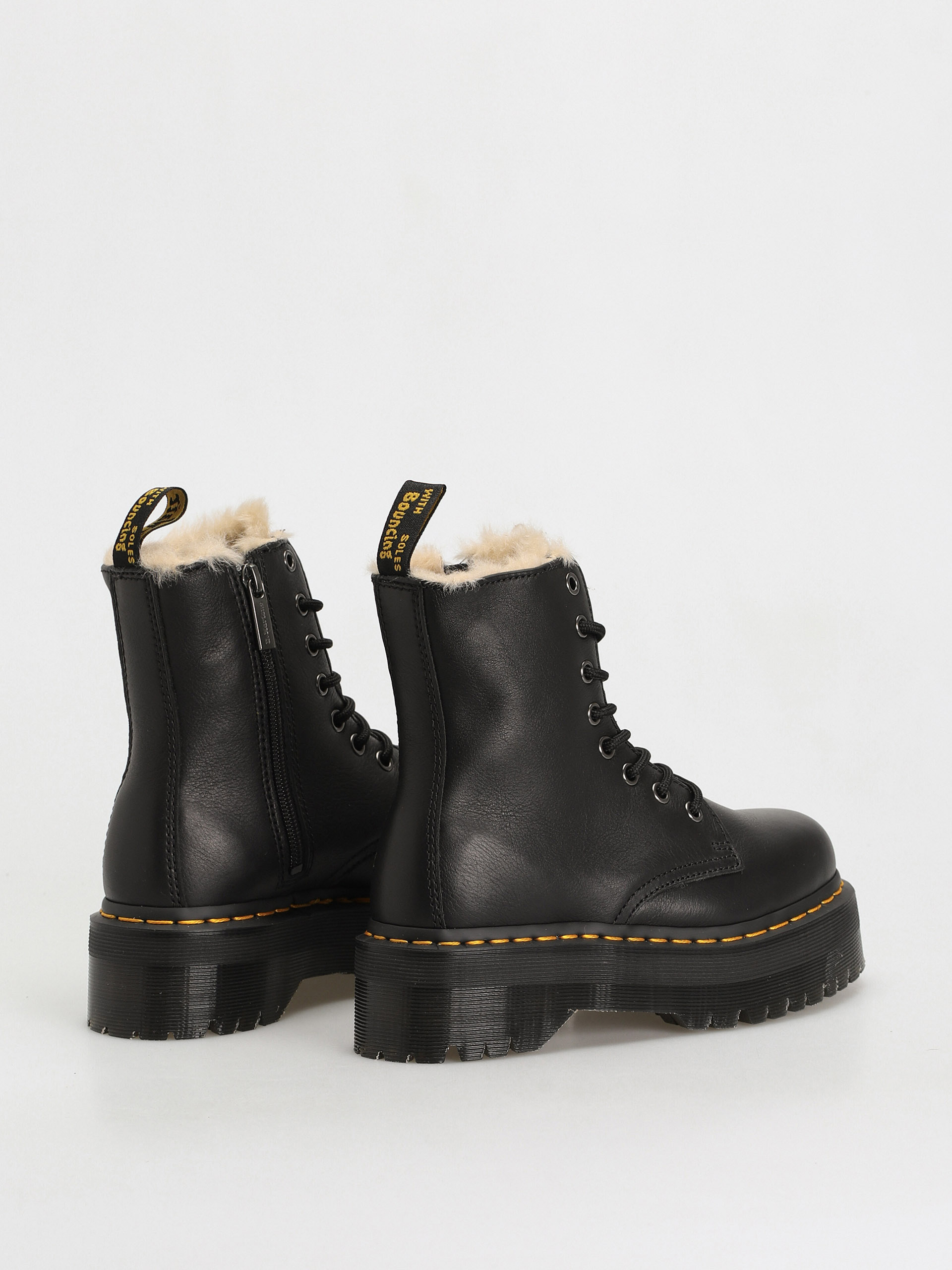 Boty Dr. Martens Jadon FL Wmn (black pisa natural em toby 900g)