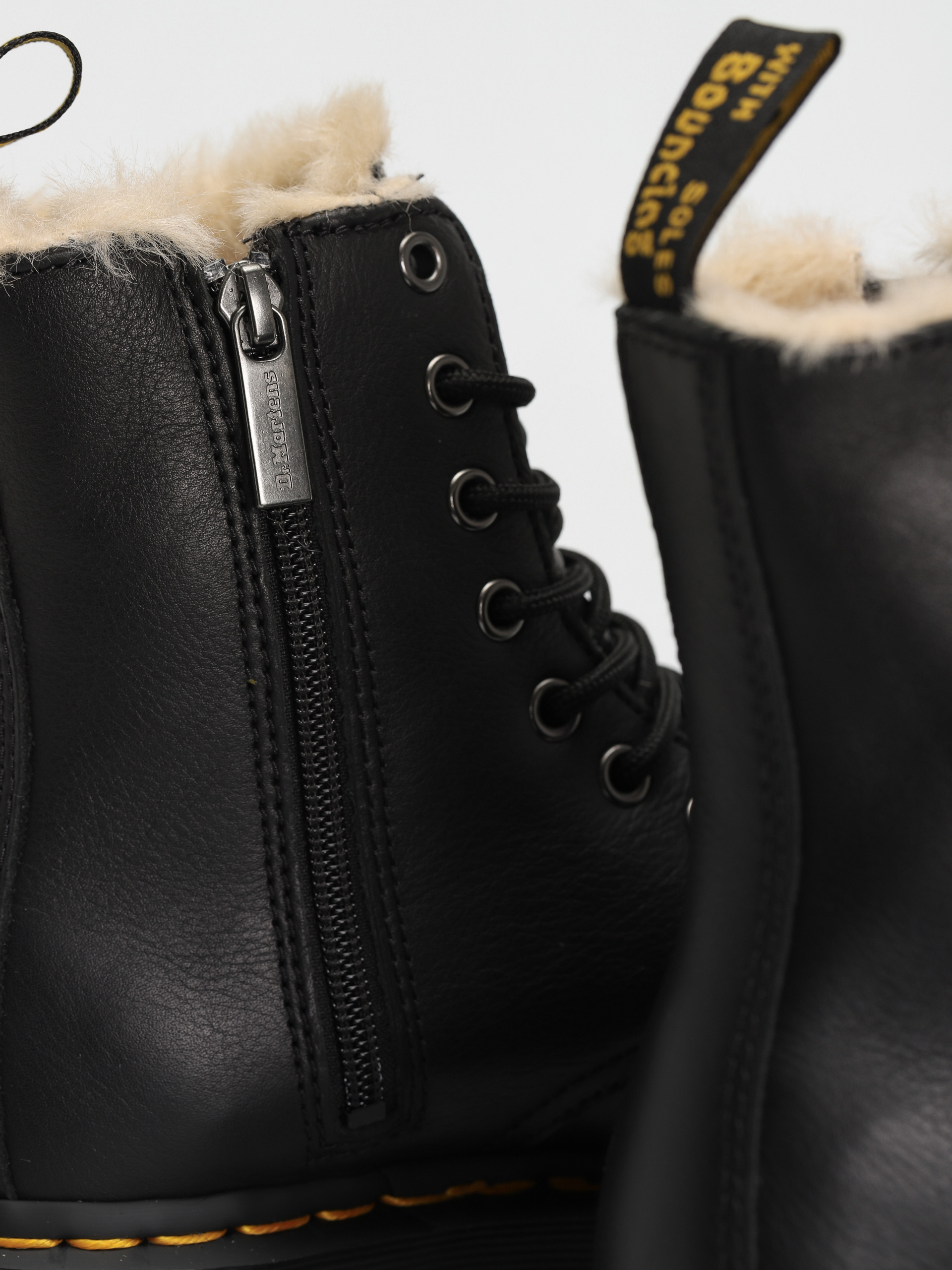 Boty Dr. Martens Jadon FL Wmn (black pisa natural em toby 900g)