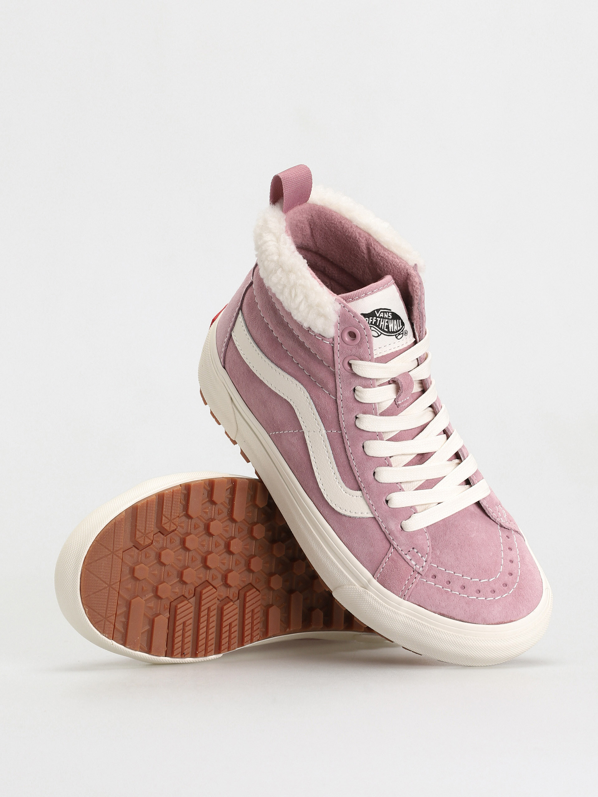 Boty Vans Sk8 Hi MTE 1 (suede/sherpa lilas)