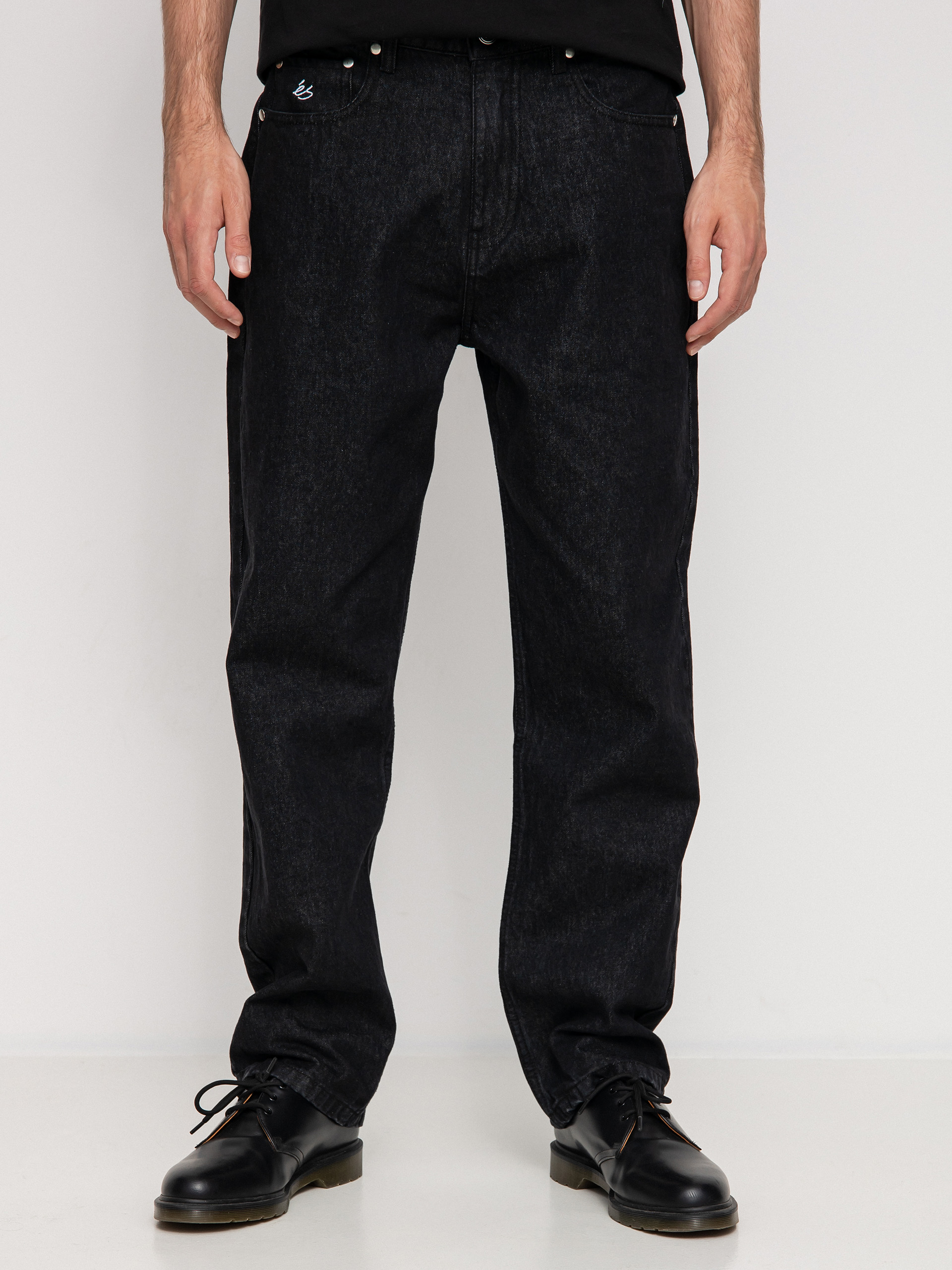 Kalhoty eS Baggy Denim (black wash)