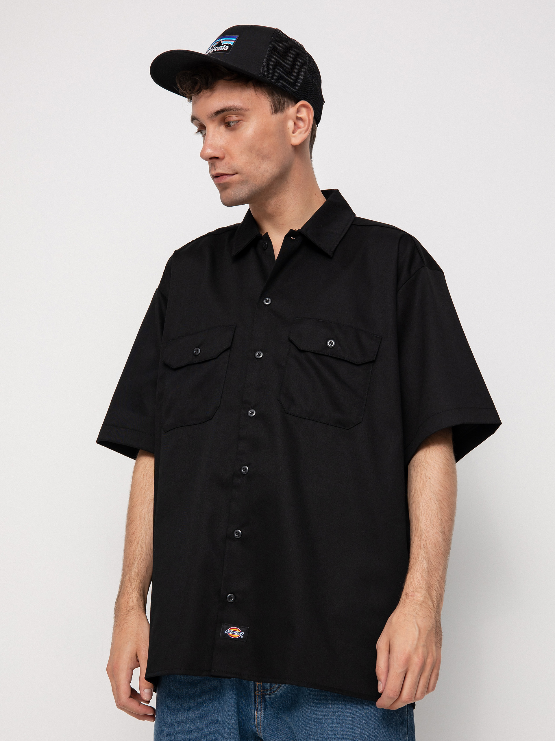 Košile Dickies Work Shirt (black)
