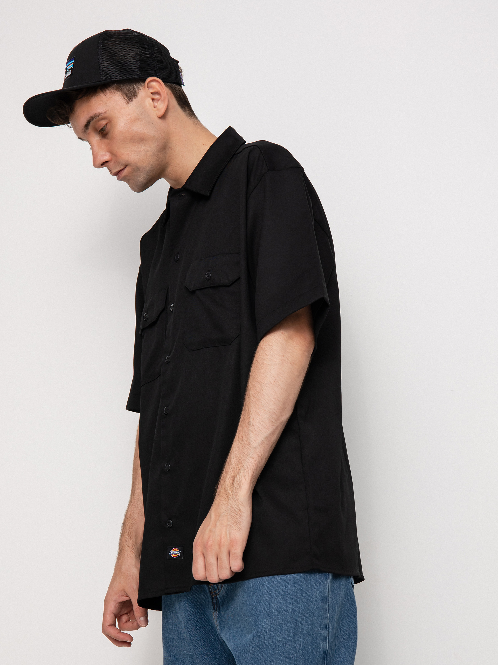 Košile Dickies Work Shirt (black)