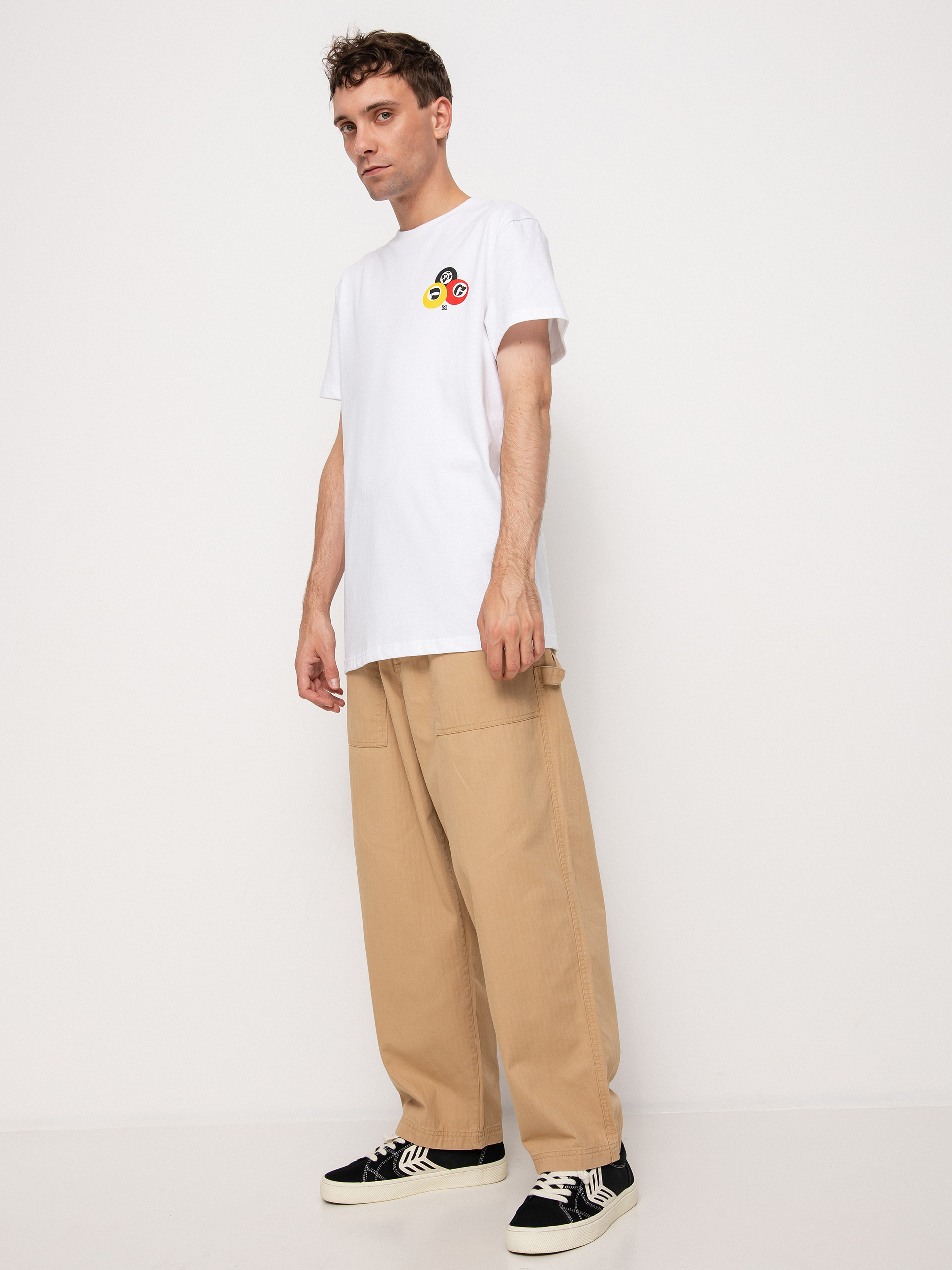 Tričko DC Corner Pocket (white)