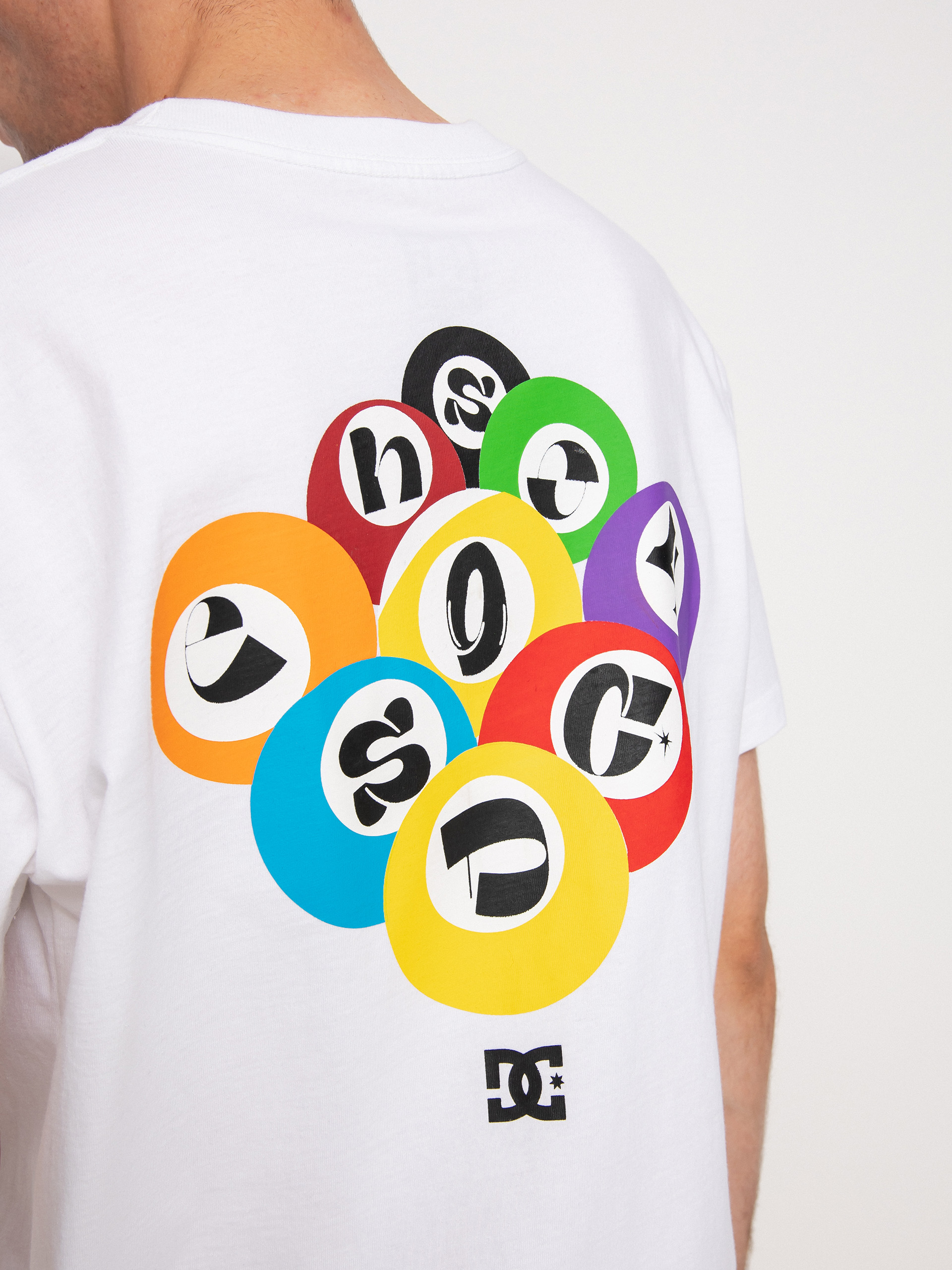 Tričko DC Corner Pocket (white)