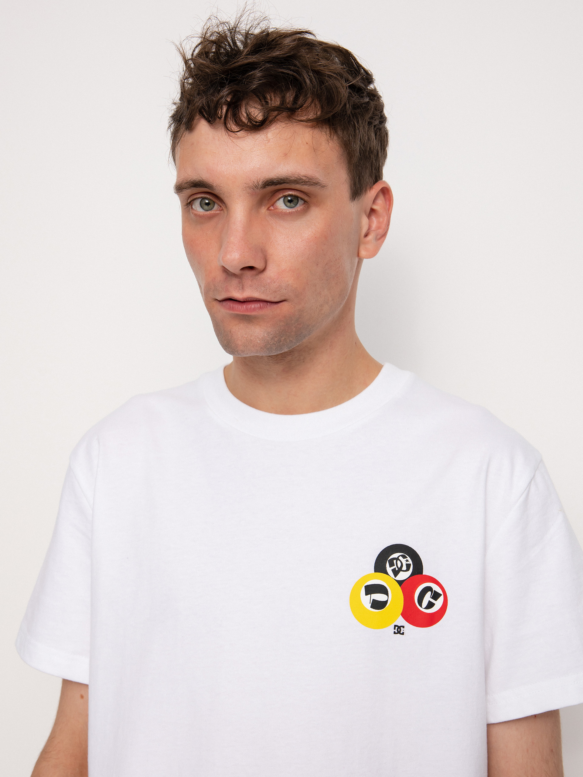 Tričko DC Corner Pocket (white)