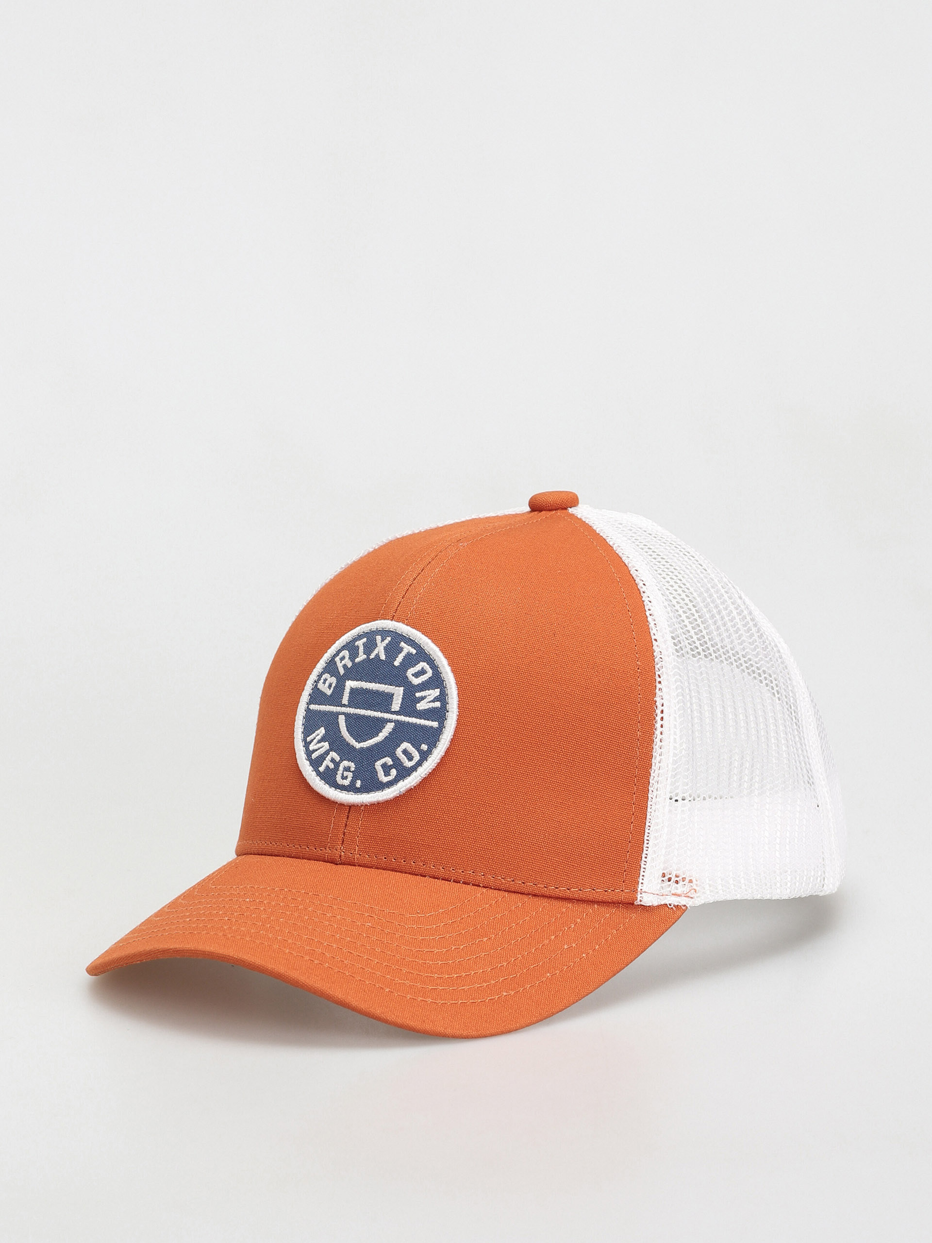 Kšiltovka  Brixton Crest X Mp Mesh Cap (burnt orange/white)