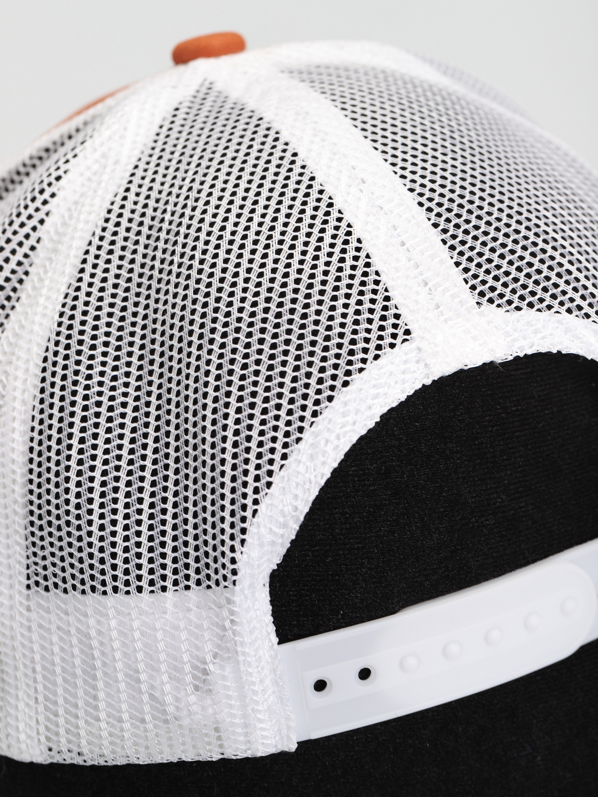 Kšiltovka  Brixton Crest X Mp Mesh Cap (burnt orange/white)