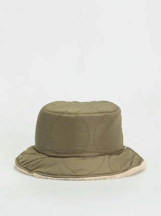 Klobouk Brixton Petra Reversible Bucket Hat Wmn (military olive/dove sherpa)