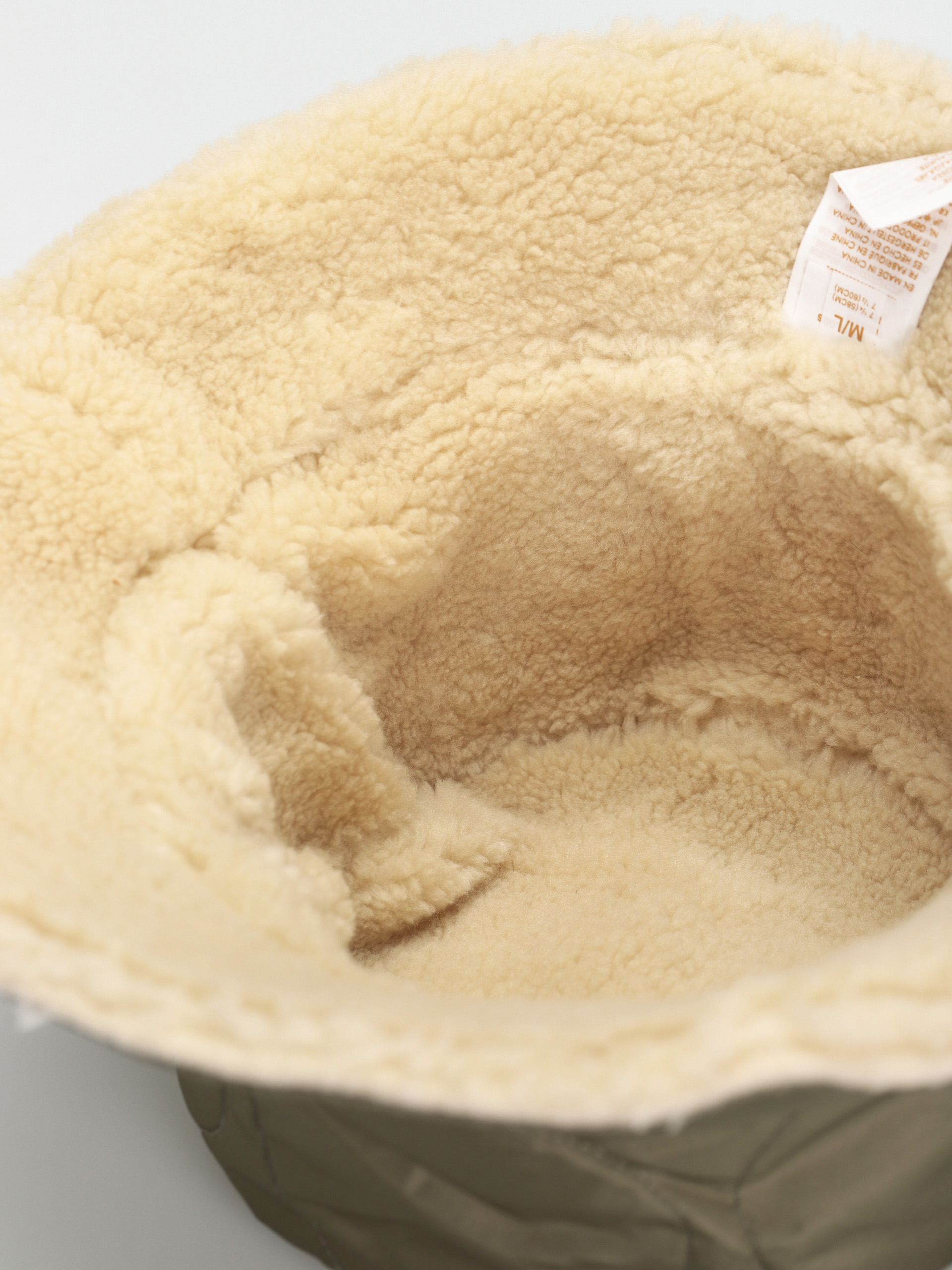 Klobouk Brixton Petra Reversible Bucket Hat Wmn (military olive/dove sherpa)