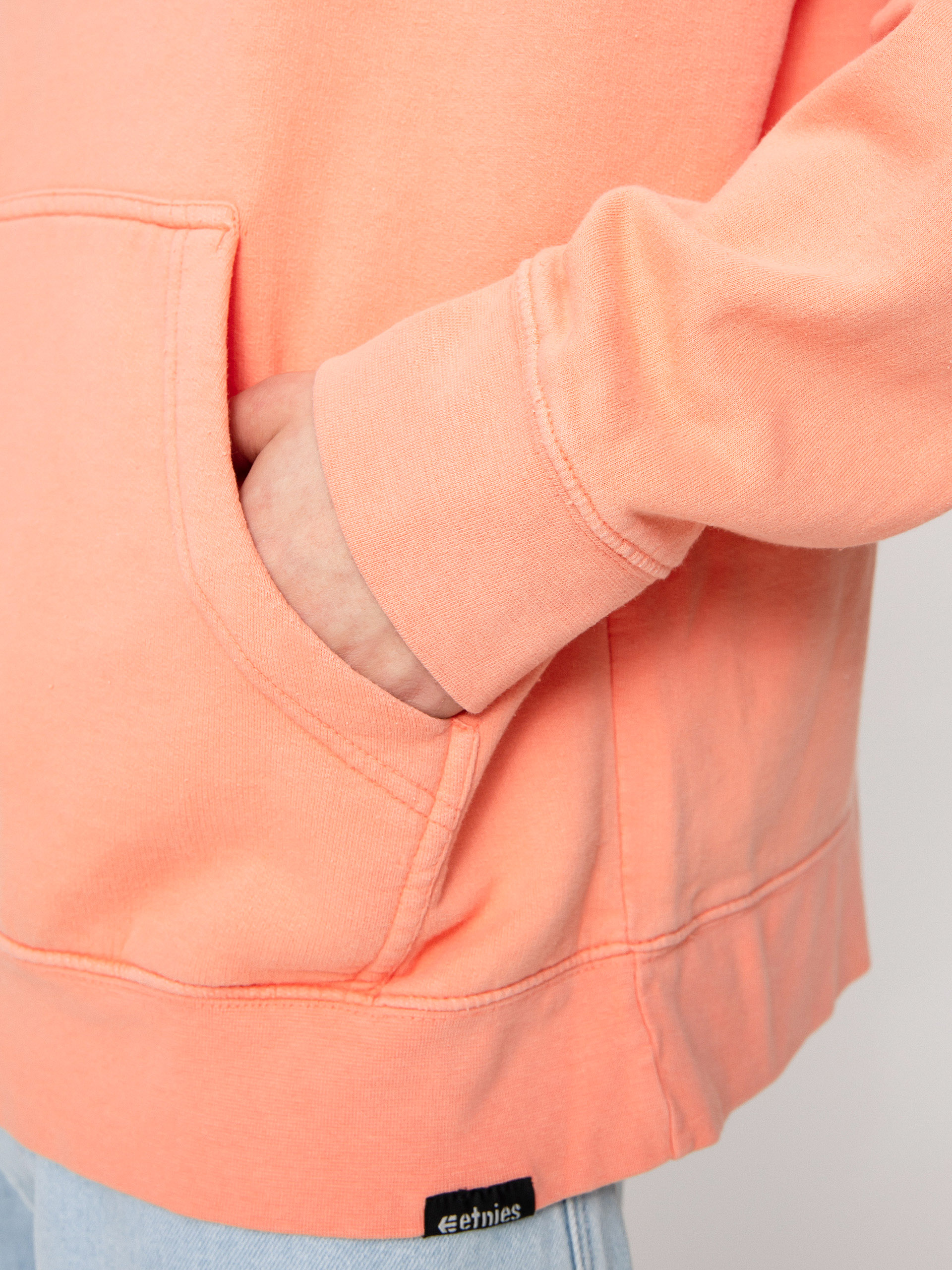 Mikina Etnies z kapturem Jw (rose)