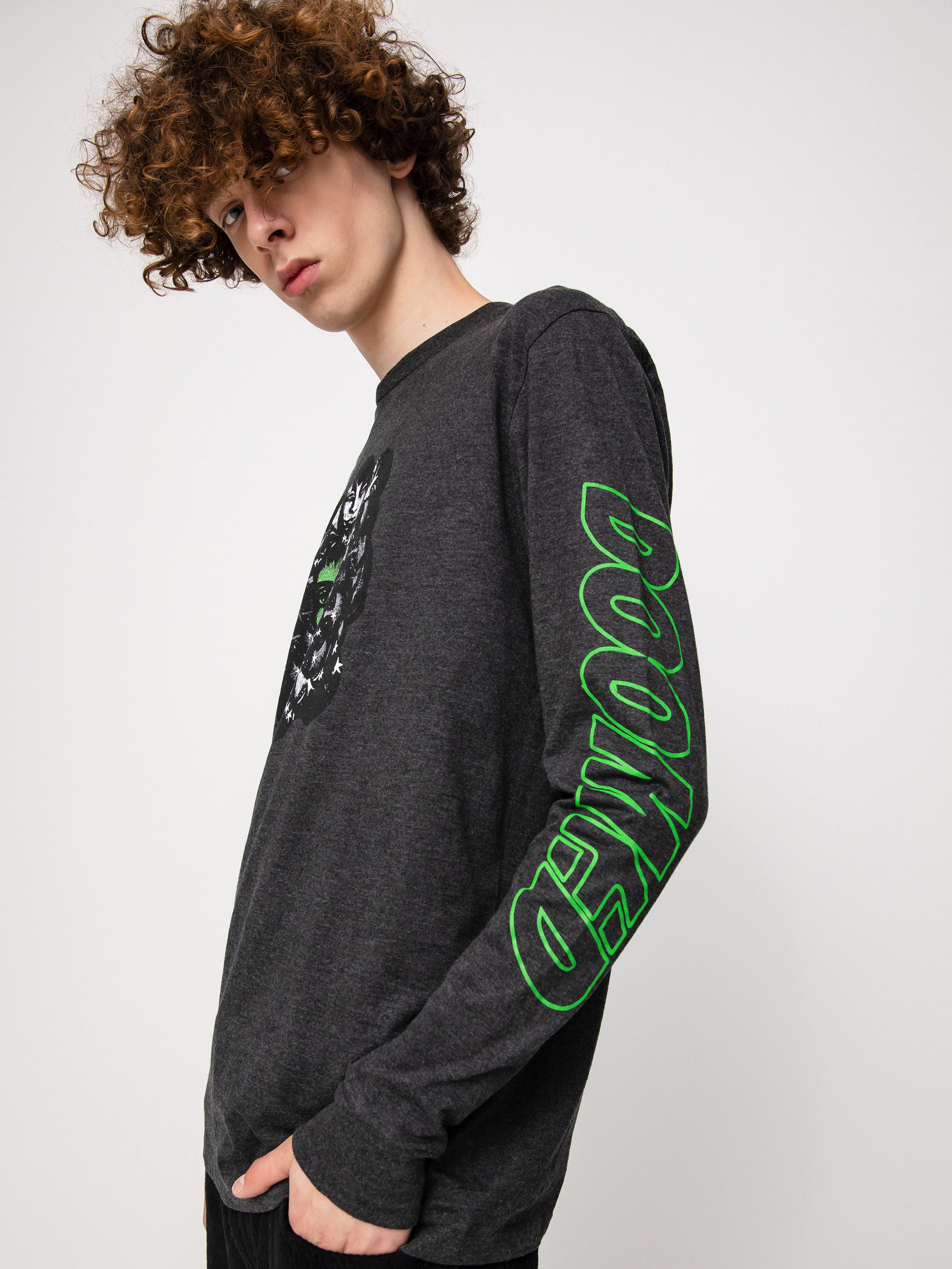 Triko Etnies Doomed (charcoal/heather)