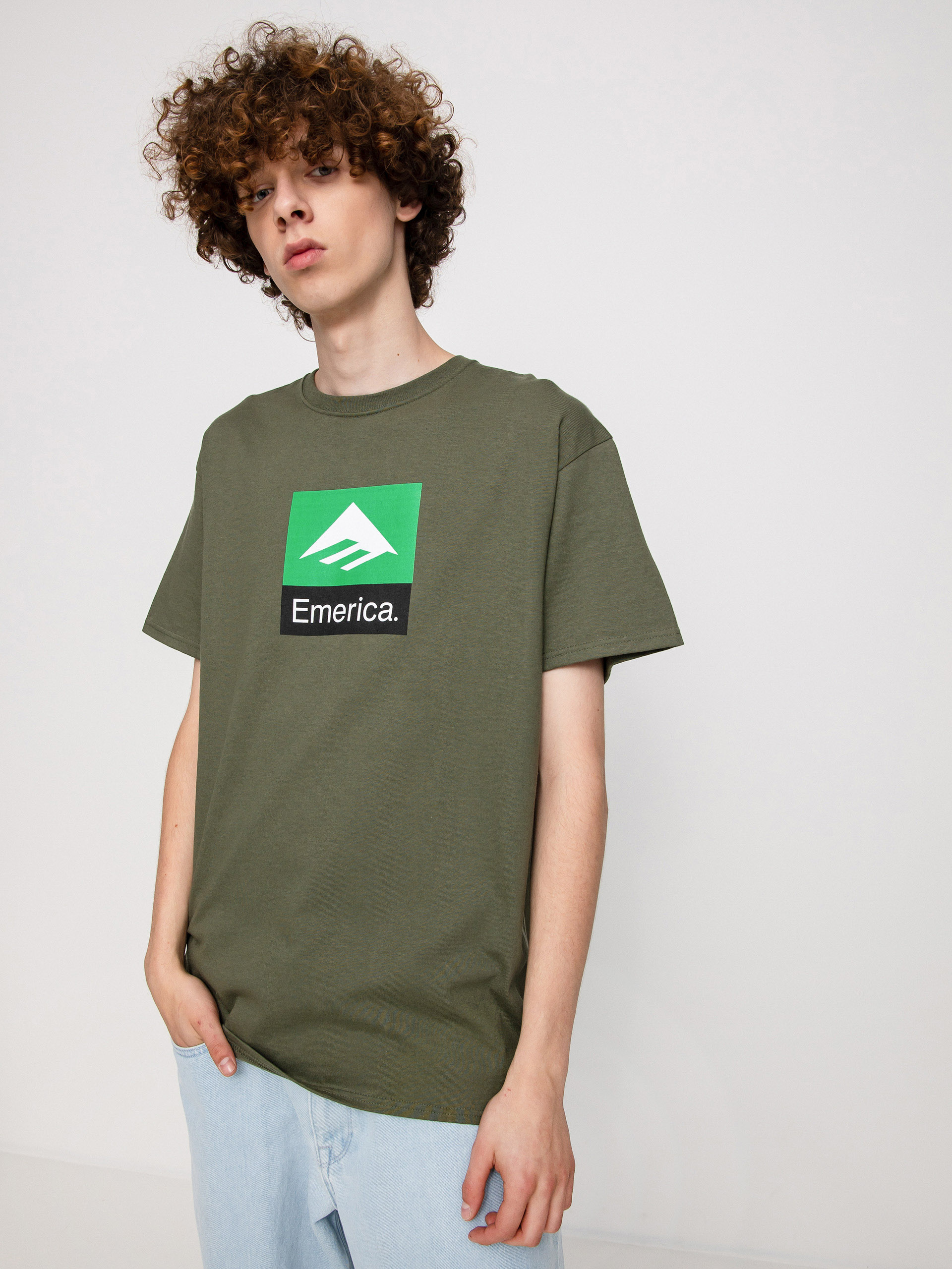 Tričko Emerica Classic Combo (military)