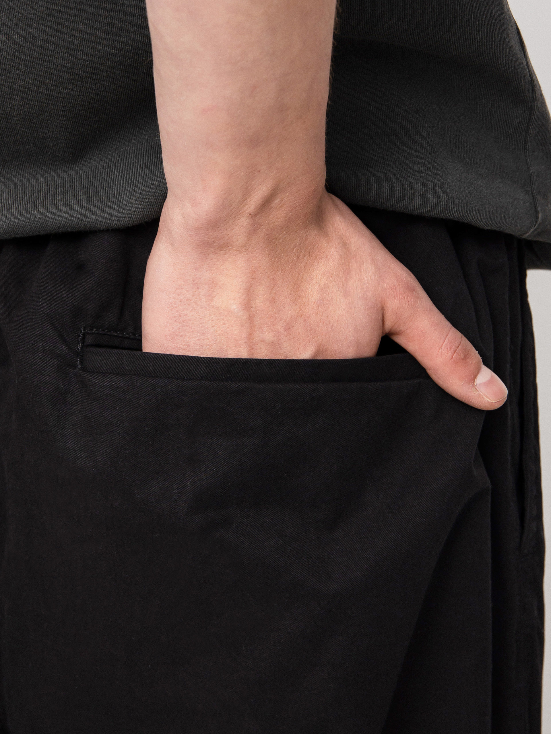 Kalhoty Vans Range Baggy Tapered Elastic Waist (black)