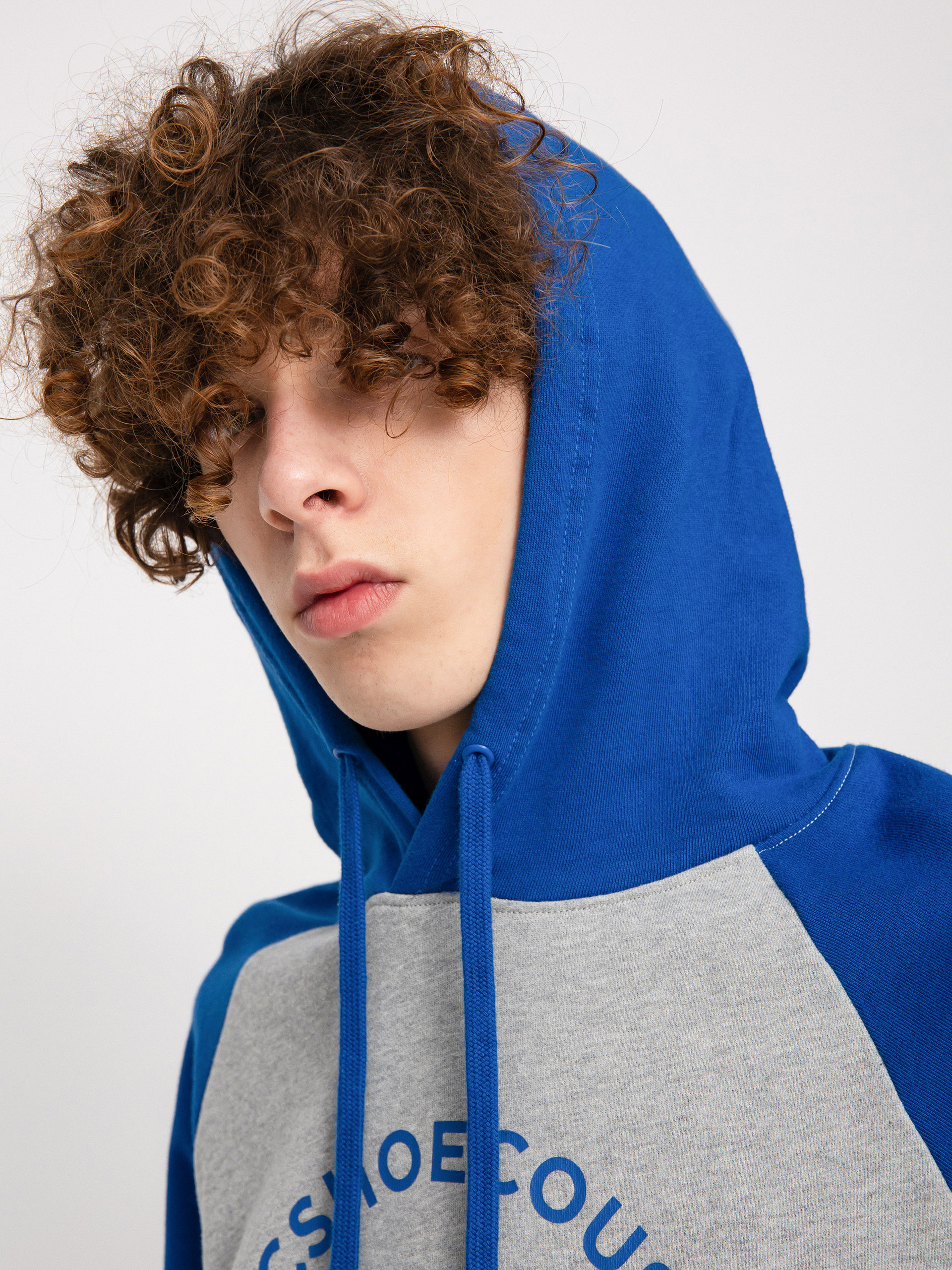 Mikina s kapucí DC Star Pilot Raglan HD (heather grey/turkish)