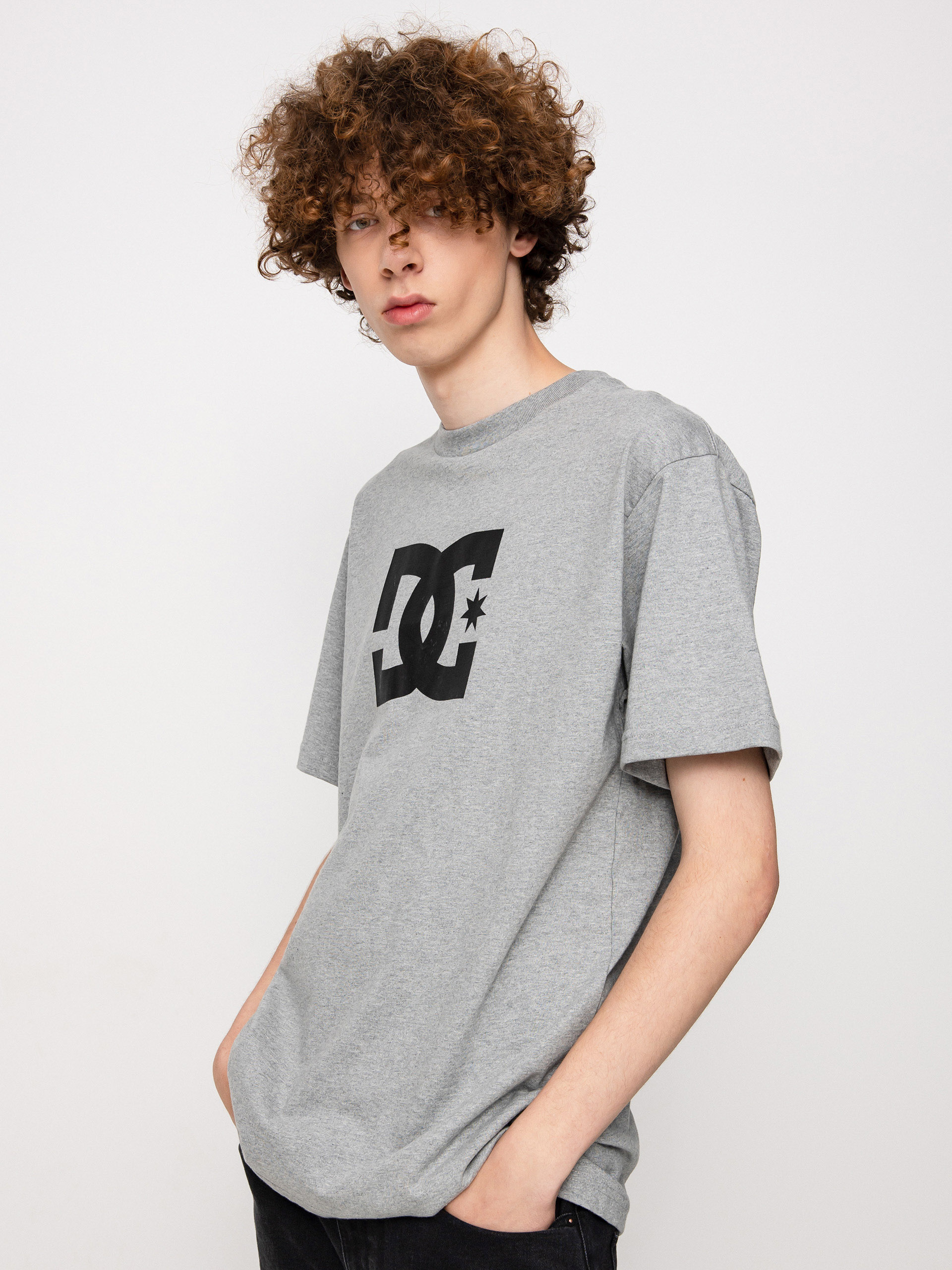 Tričko DC Star (heather grey)
