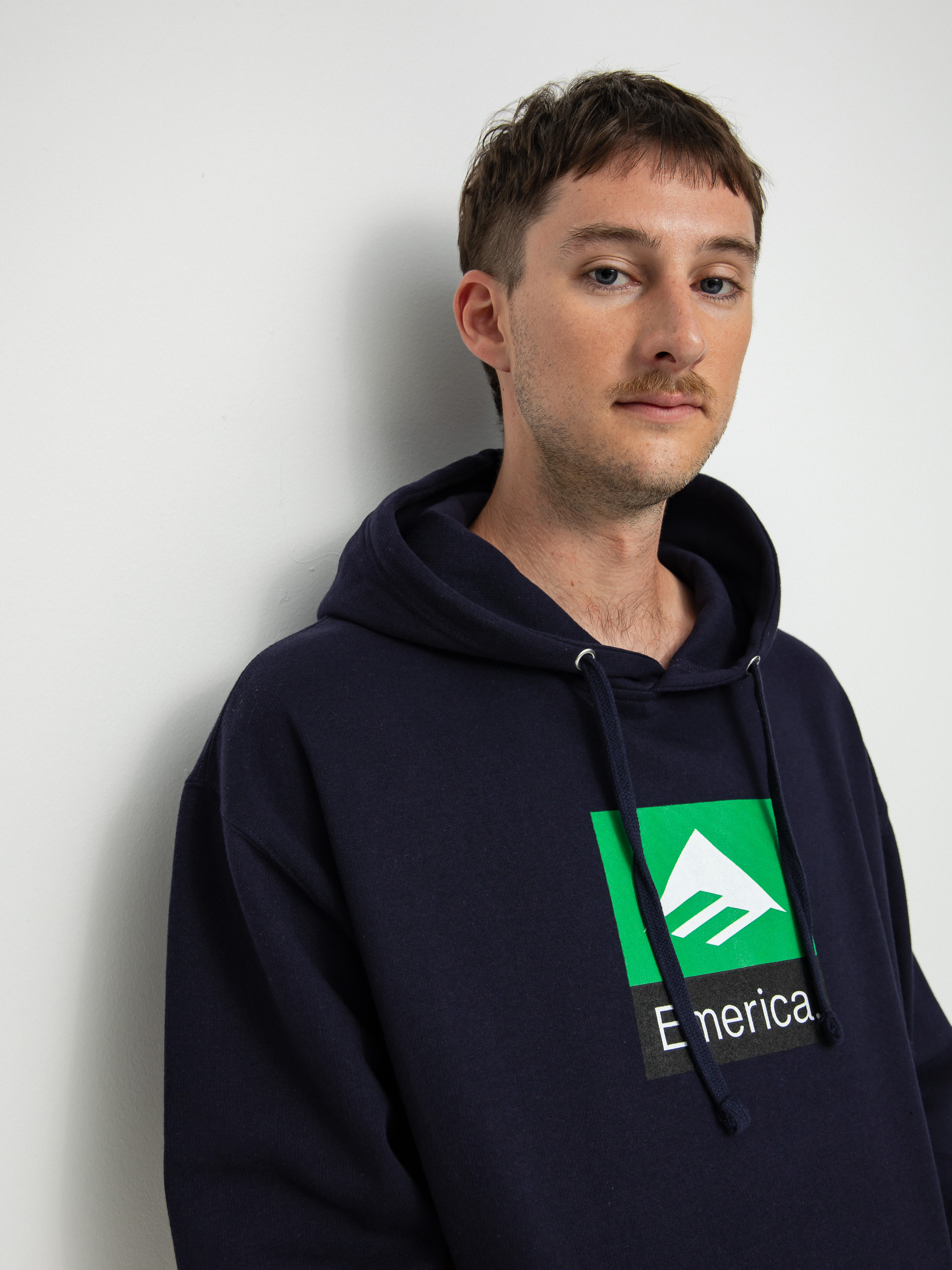 Mikina s kapucí Emerica Classic Combo HD (dark blue)