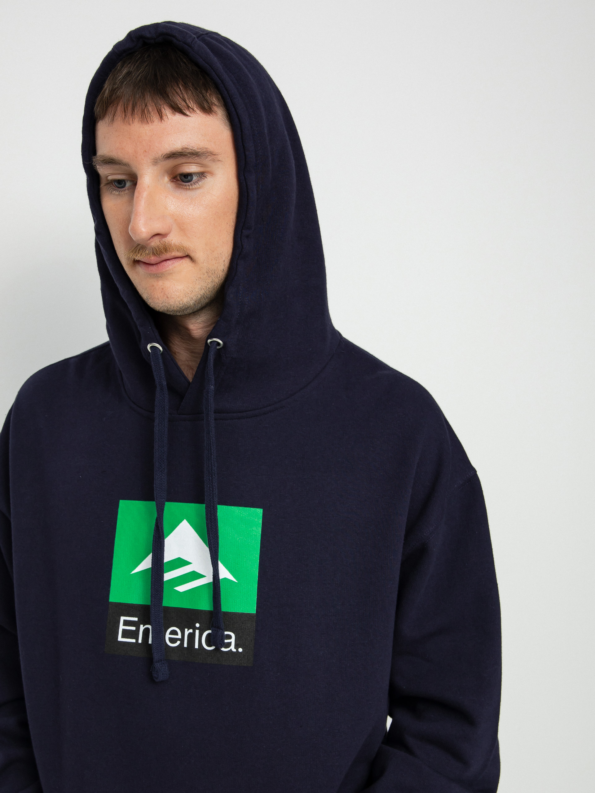 Mikina s kapucí Emerica Classic Combo HD (dark blue)