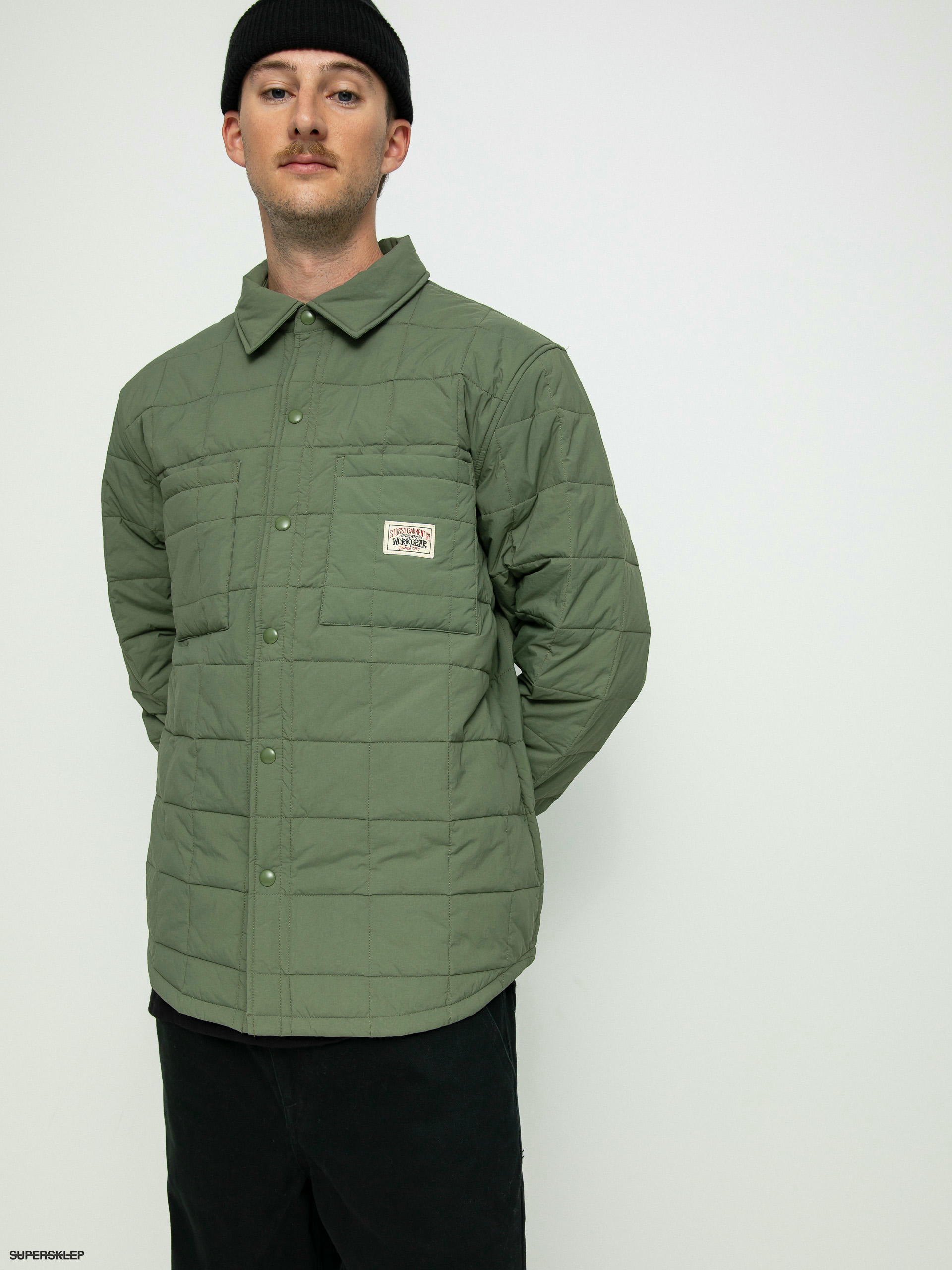22AW Stussy Quilted Fatigue Shirt | www.gamutgallerympls.com