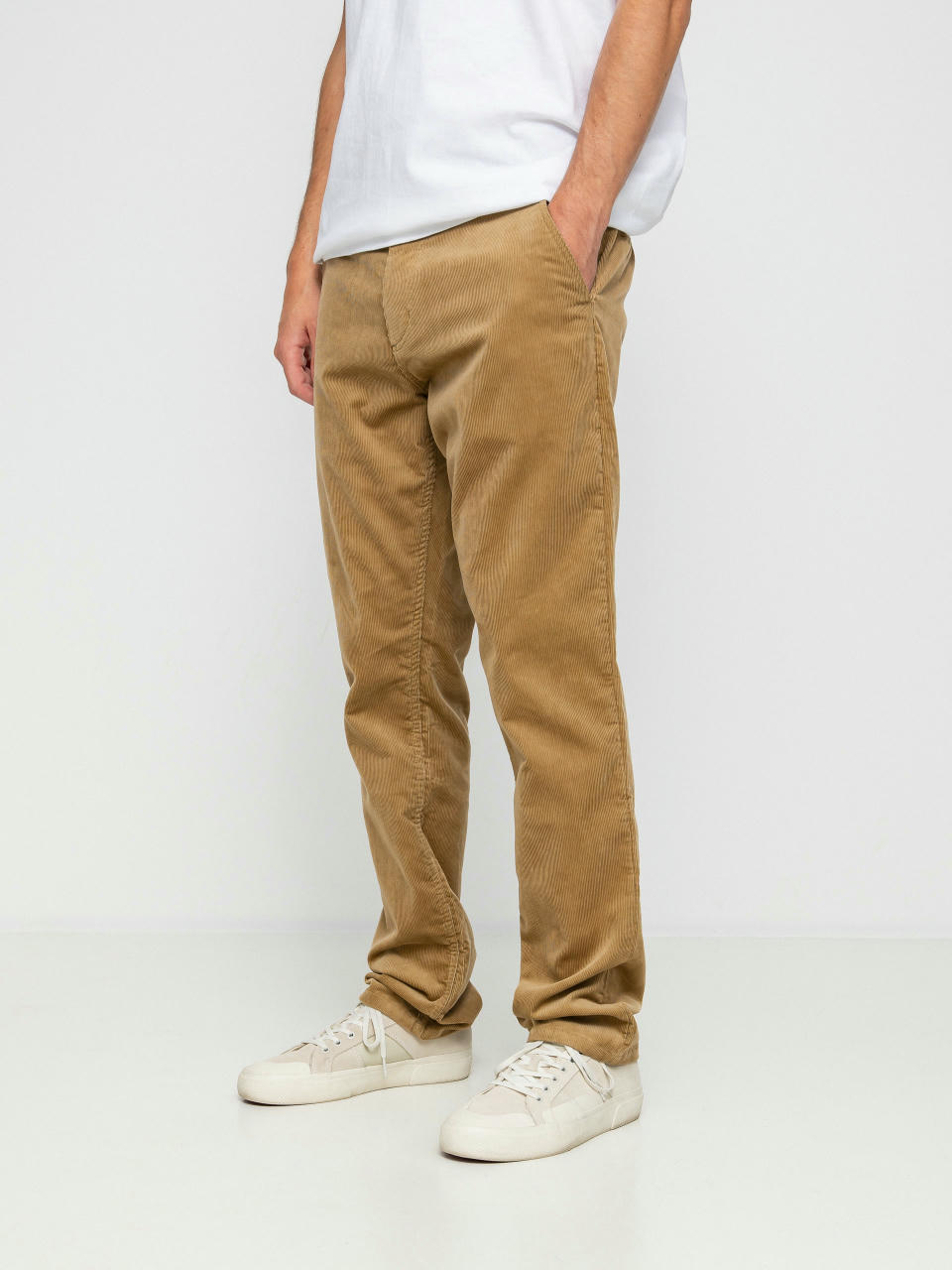 Kalhoty Brixton Choice Chino Regular (khaki cord)