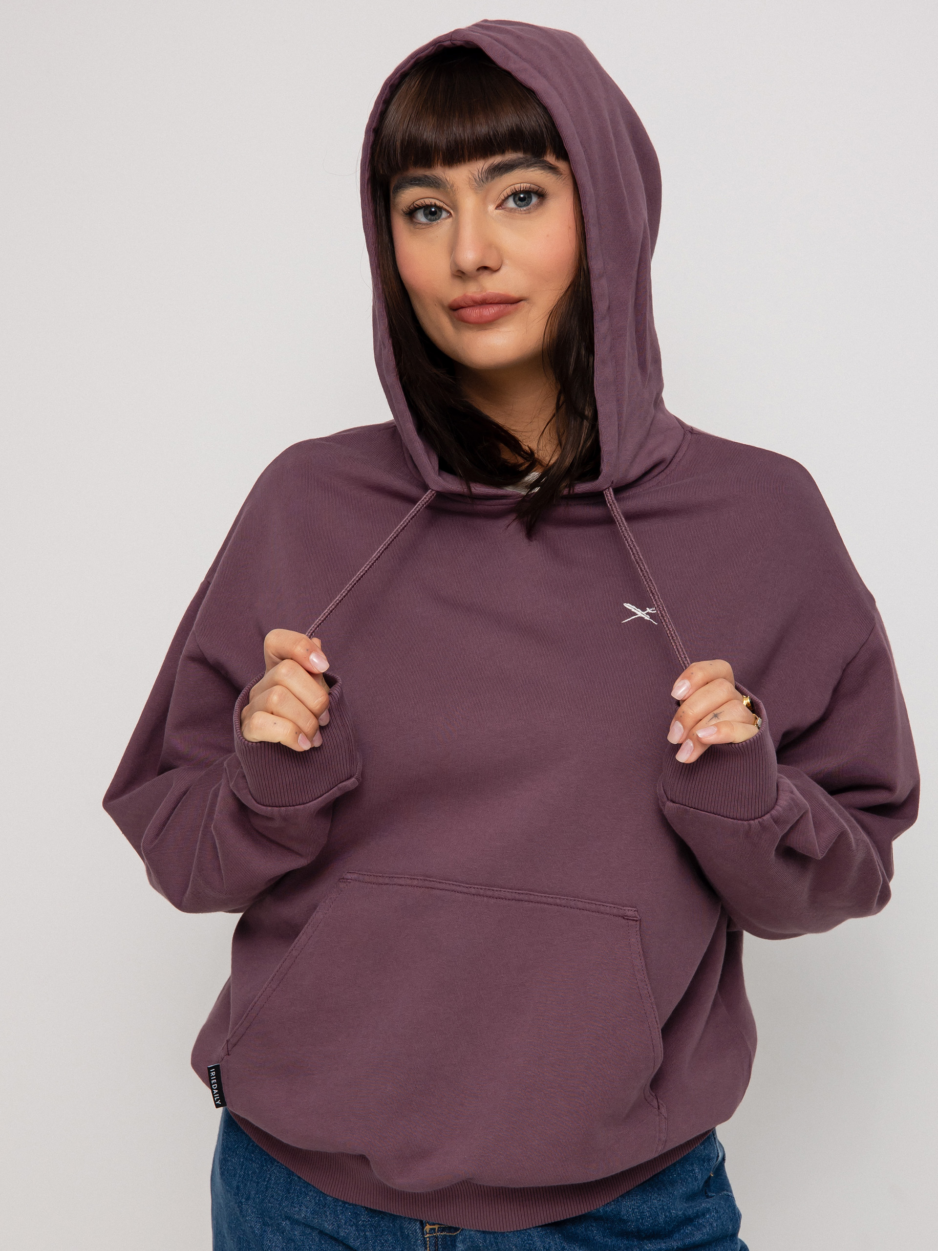 Mikina Iriedaily Flagli Wmn (aubergine)