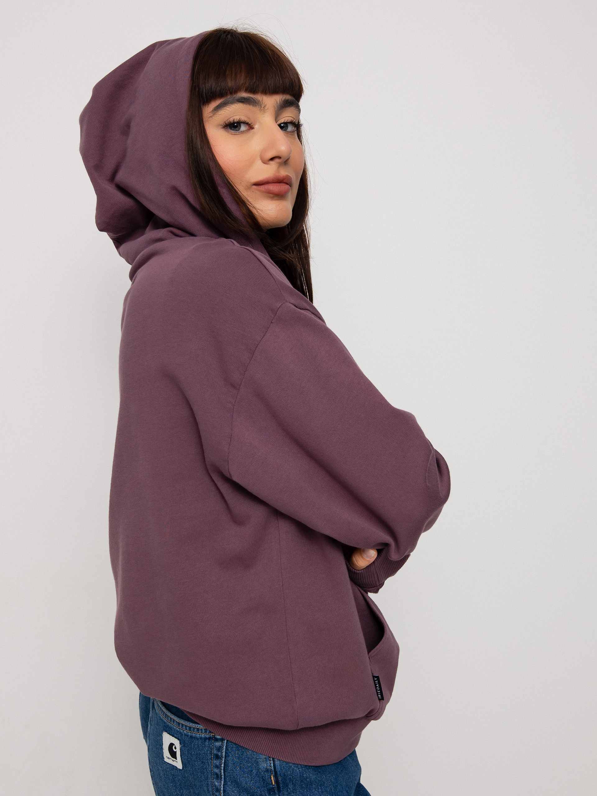 Mikina Iriedaily Flagli Wmn (aubergine)