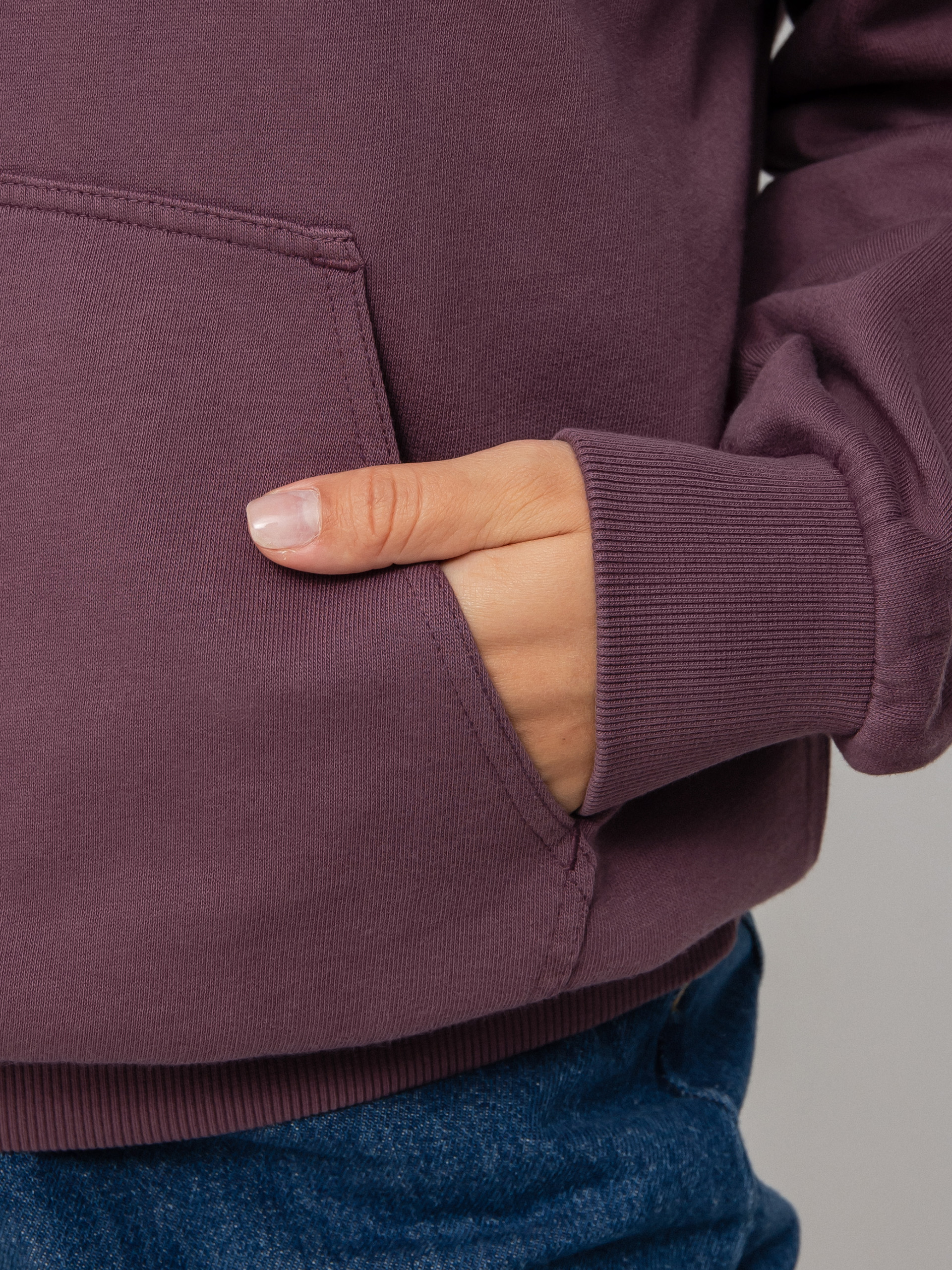 Mikina Iriedaily Flagli Wmn (aubergine)