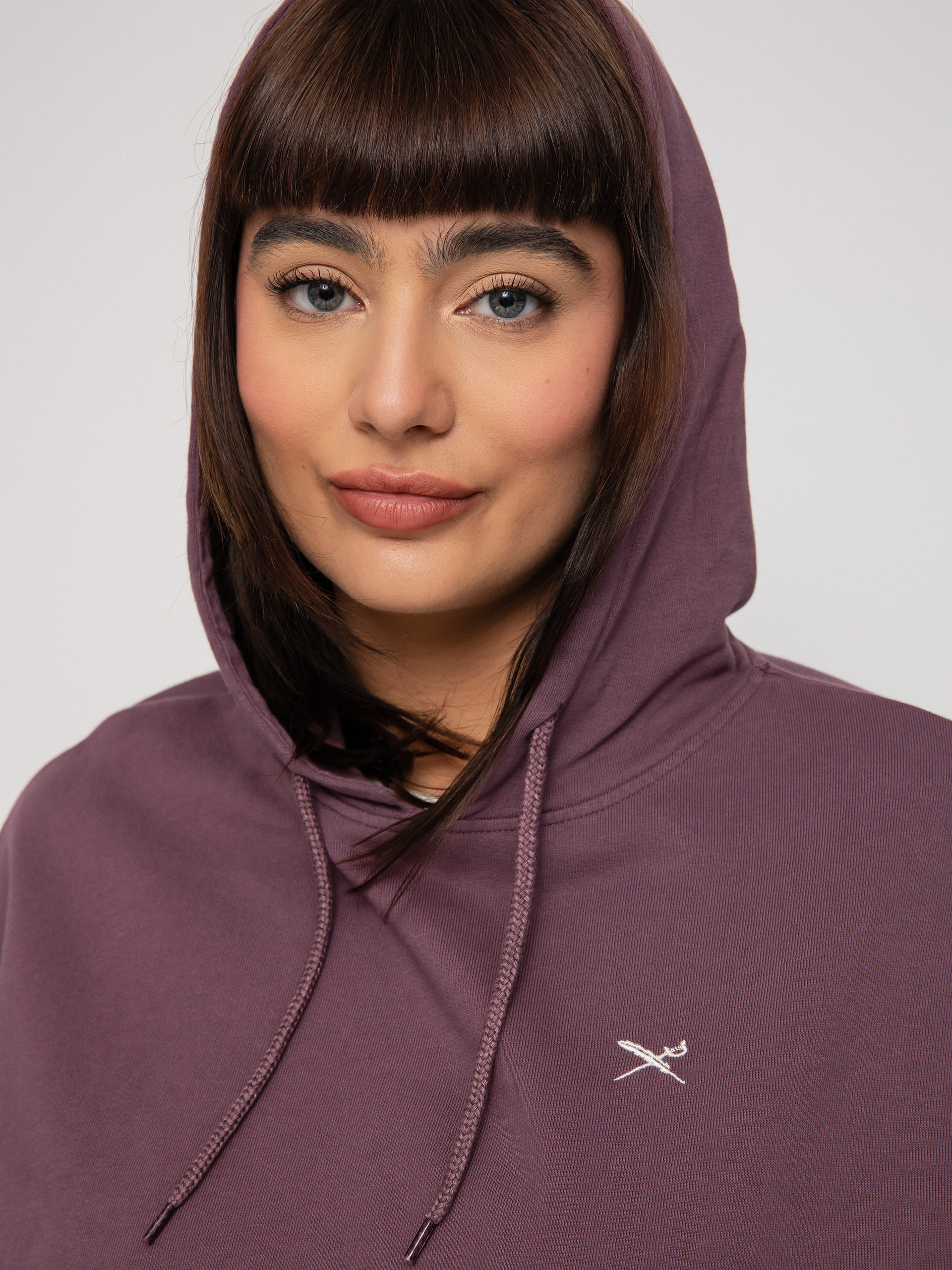 Mikina Iriedaily Flagli Wmn (aubergine)