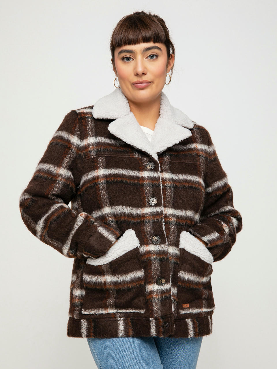 Bunda Brixton Nouvelle Coat Wmn (seal brown)