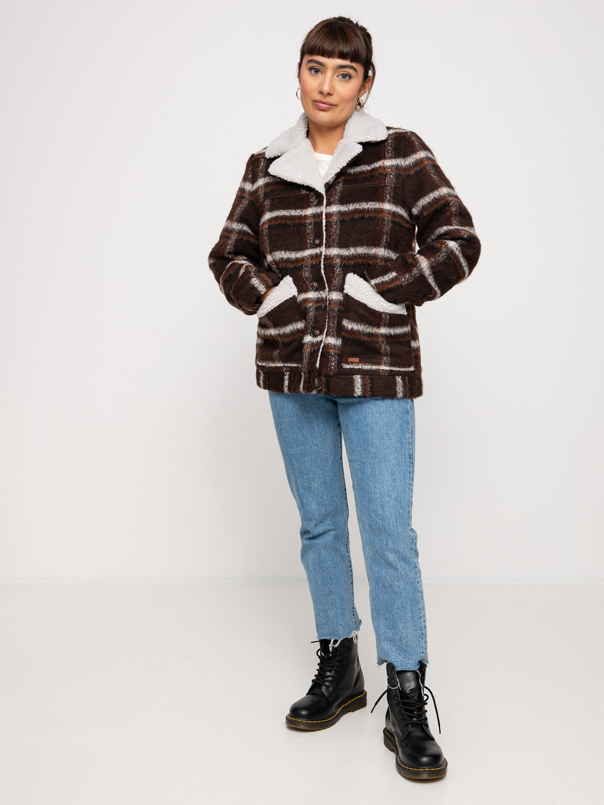 Bunda Brixton Nouvelle Coat Wmn (seal brown)