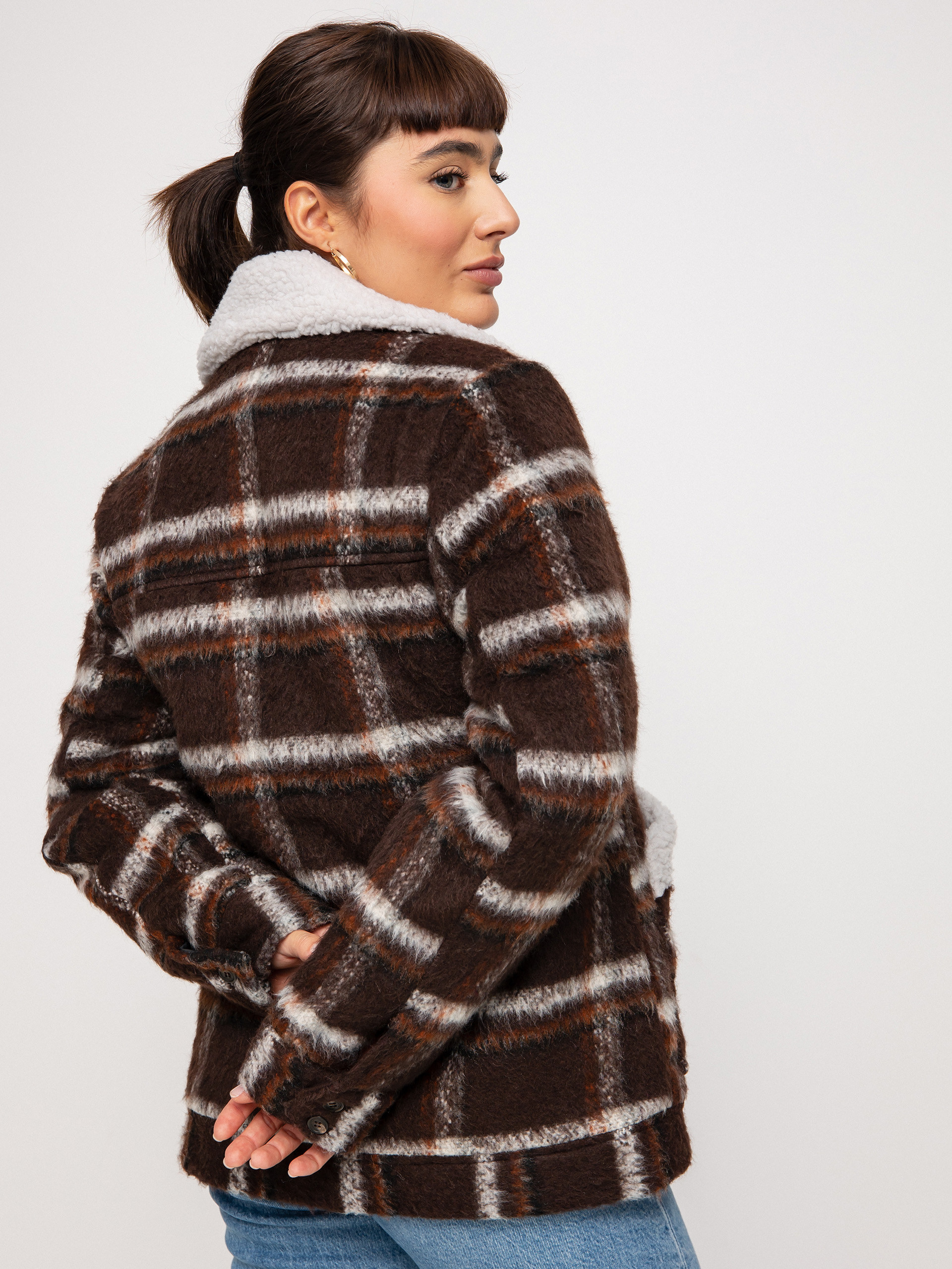 Bunda Brixton Nouvelle Coat Wmn (seal brown)