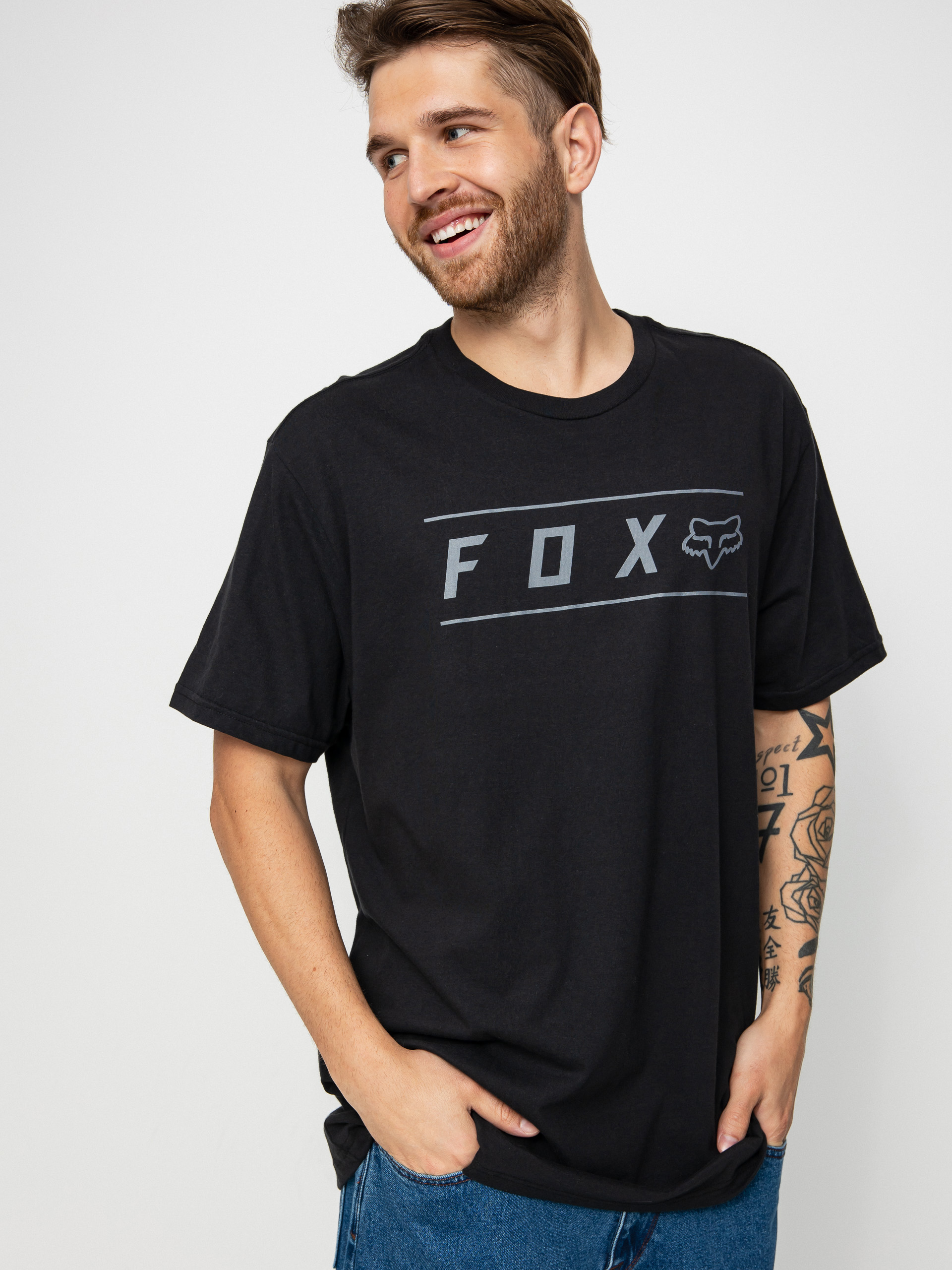 Tričko Fox Pinnacle Premium (blk/blk)