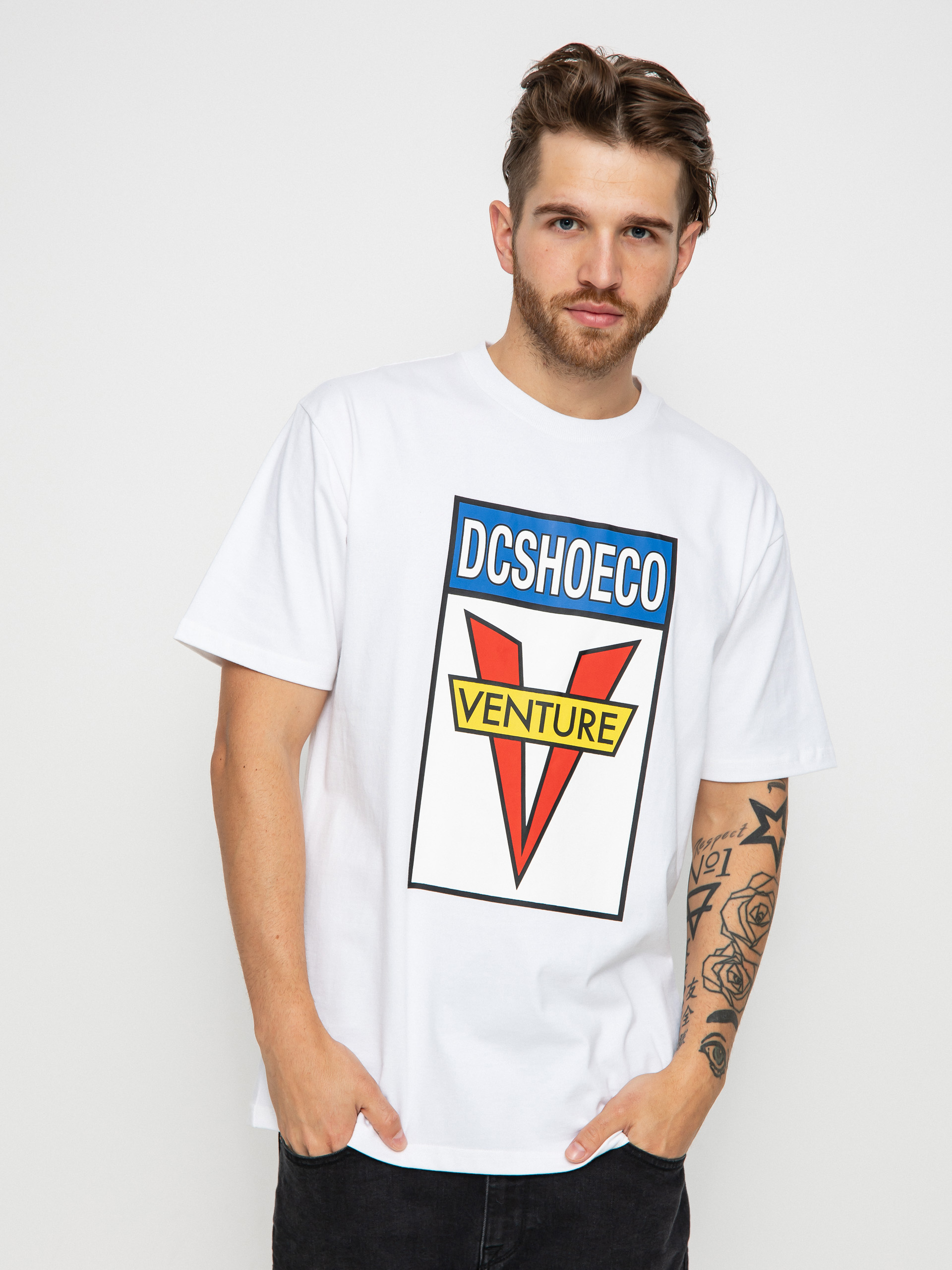 Tričko DC X Venture Awakeco (white)