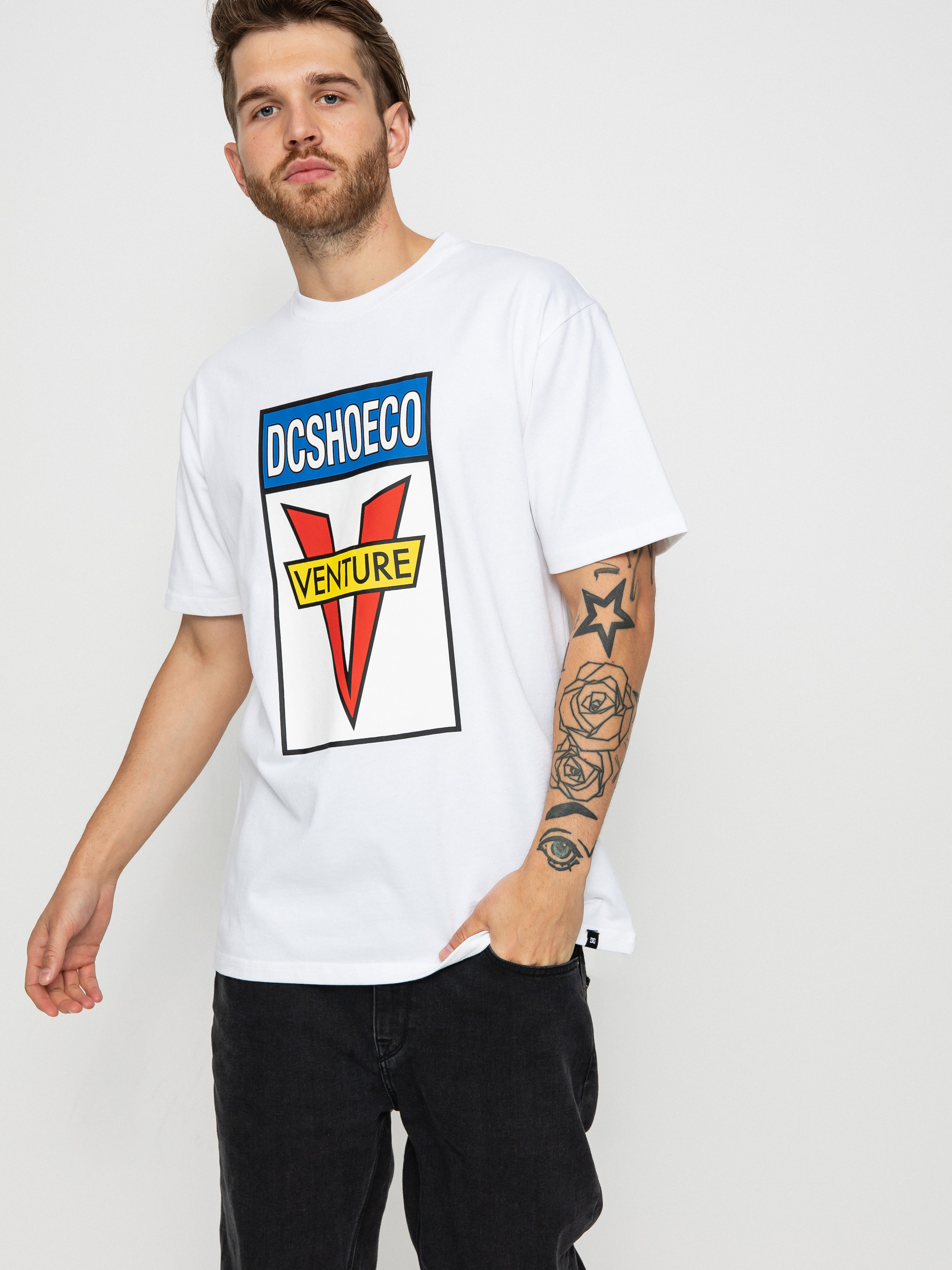 Tričko DC X Venture Awakeco (white)
