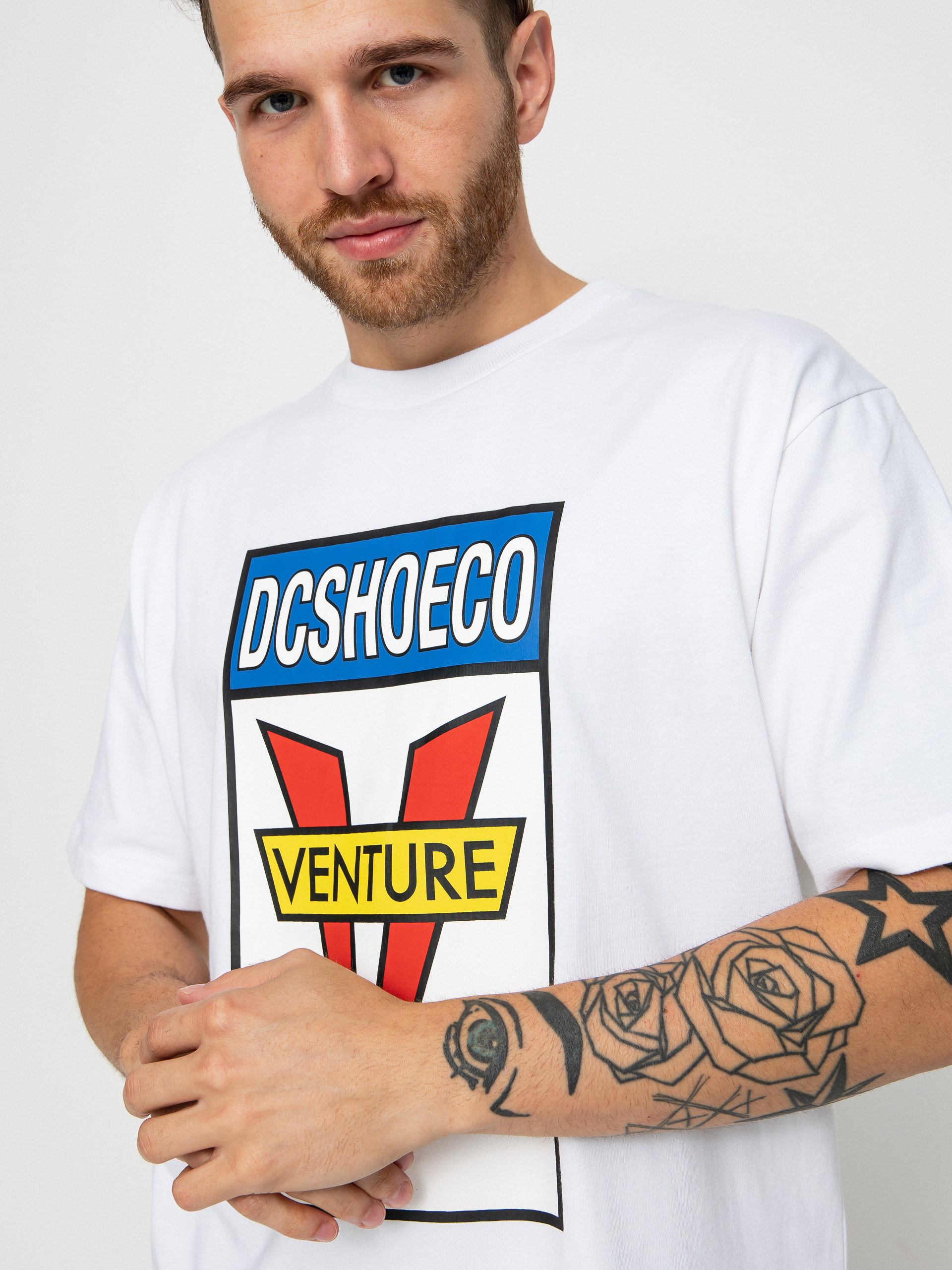 Tričko DC X Venture Awakeco (white)