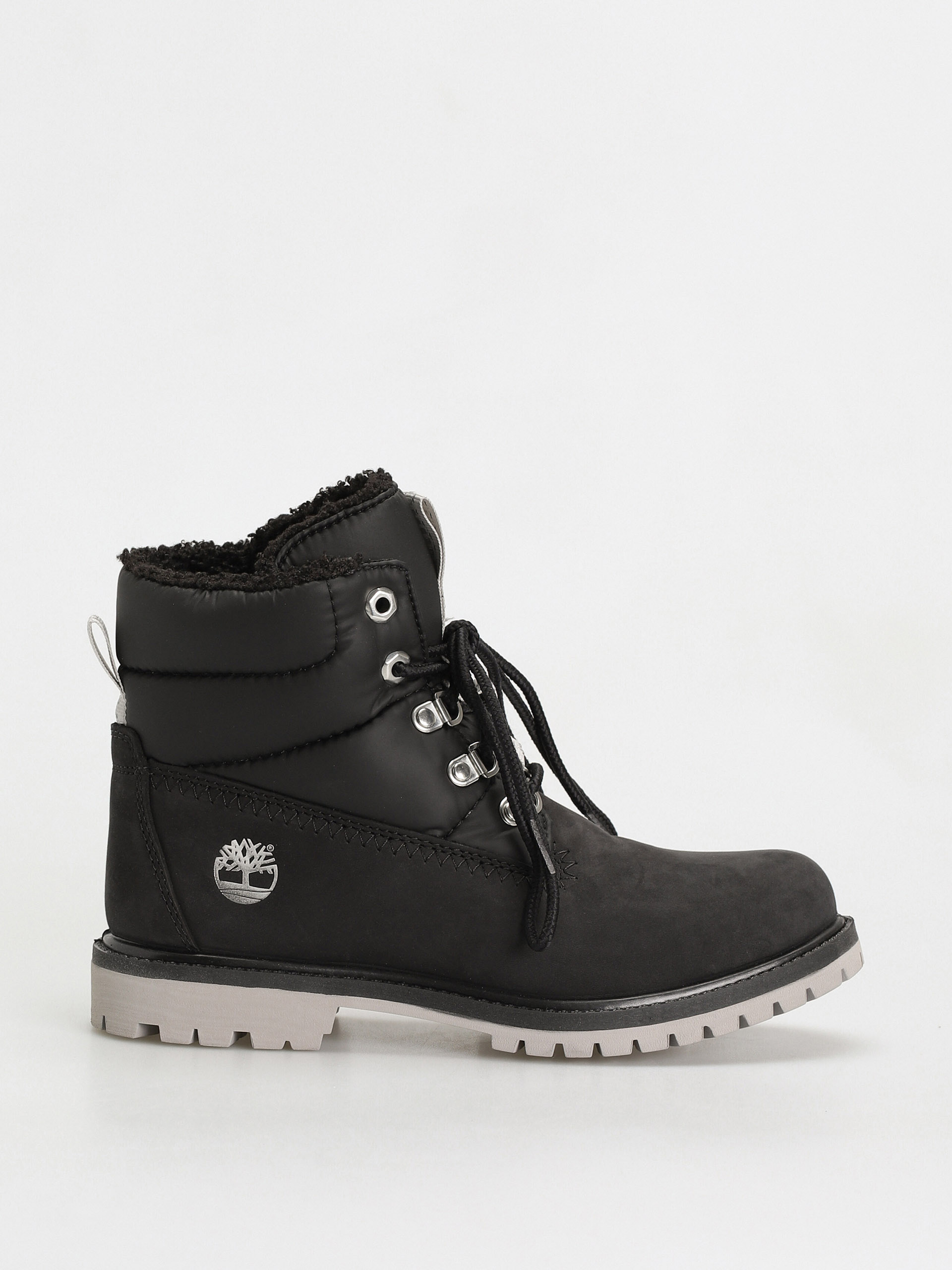 Boty Timberland 6 Prem Puffer Bt Wp Wmn (black nubuck/silver)