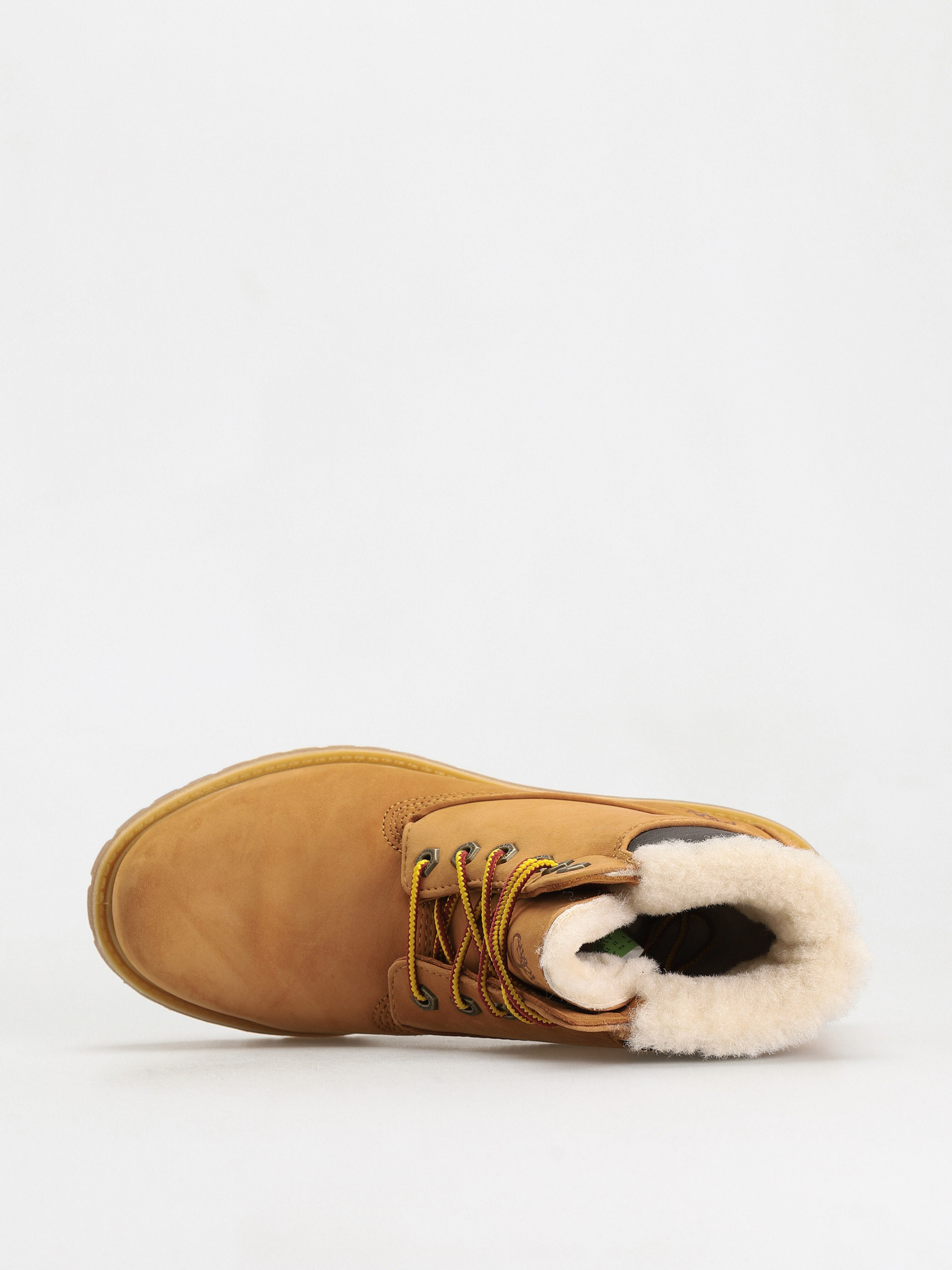 Boty Timberland 6In Premium Shearling Wmn (wheat nubuck)