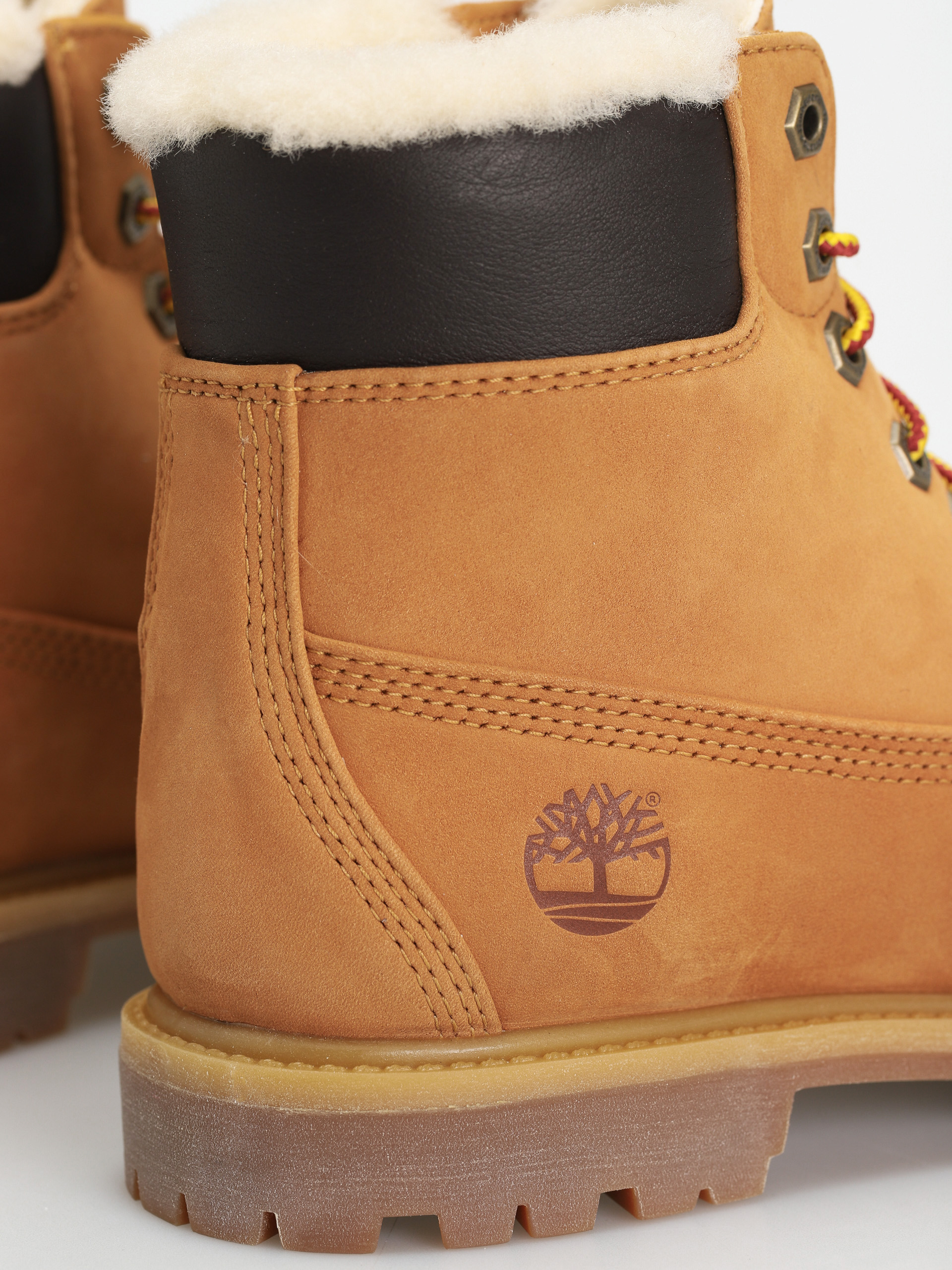 Boty Timberland 6In Premium Shearling Wmn (wheat nubuck)
