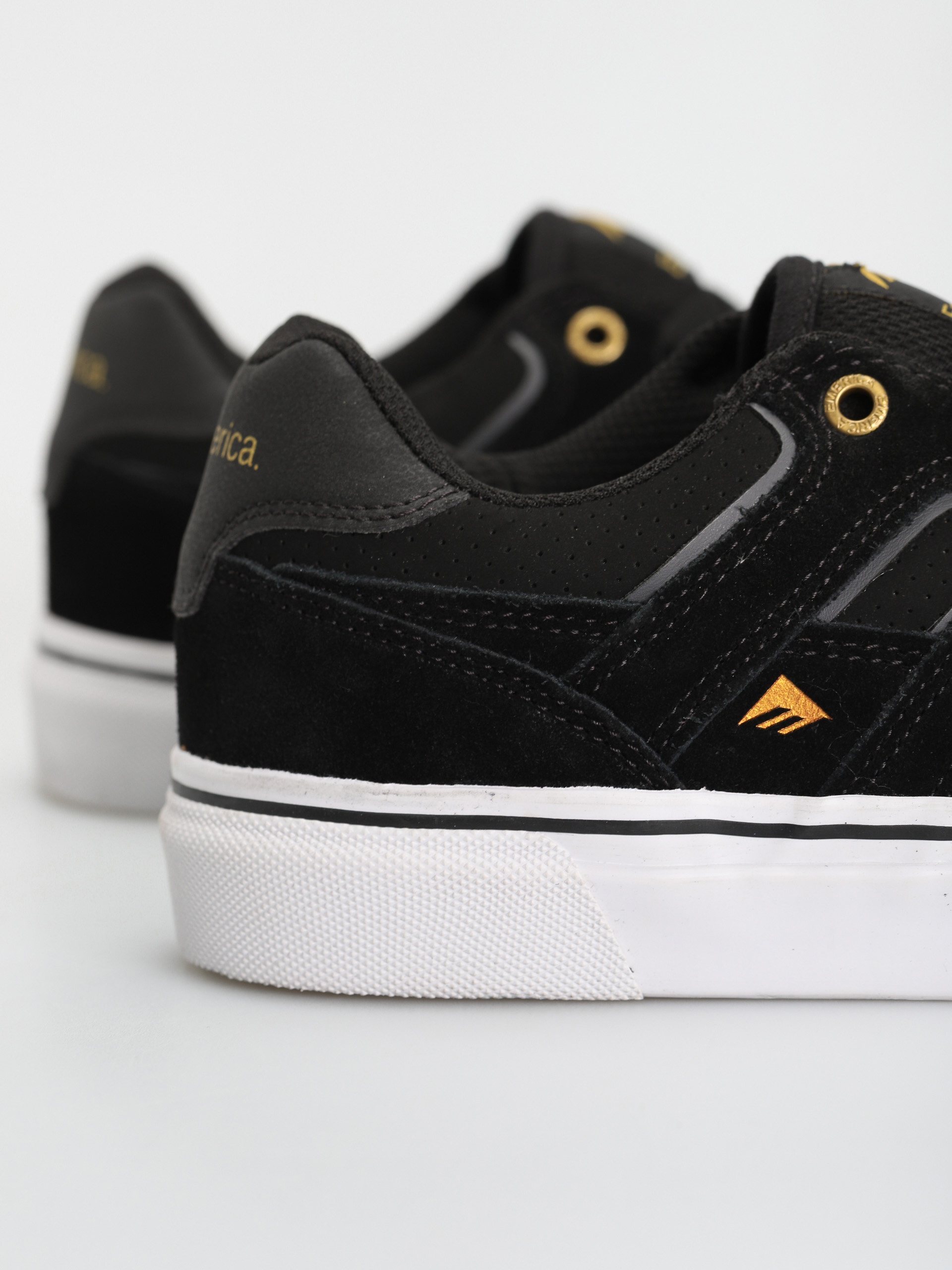 Boty Emerica Tilt G6 Vulc (black/white/gold)